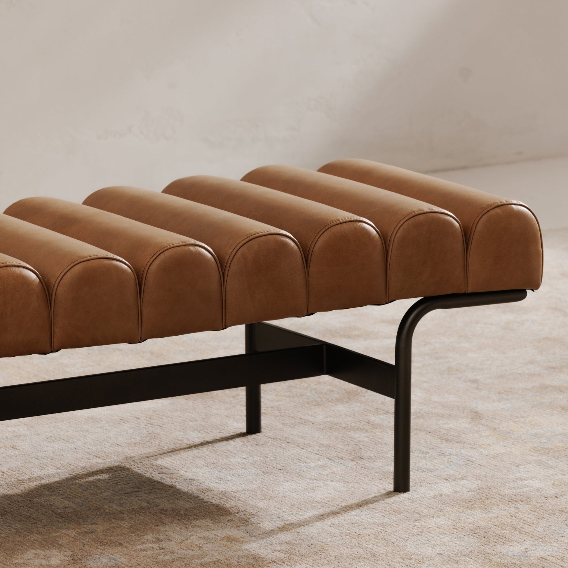 Harrison Brown Bench - Ornate Home
