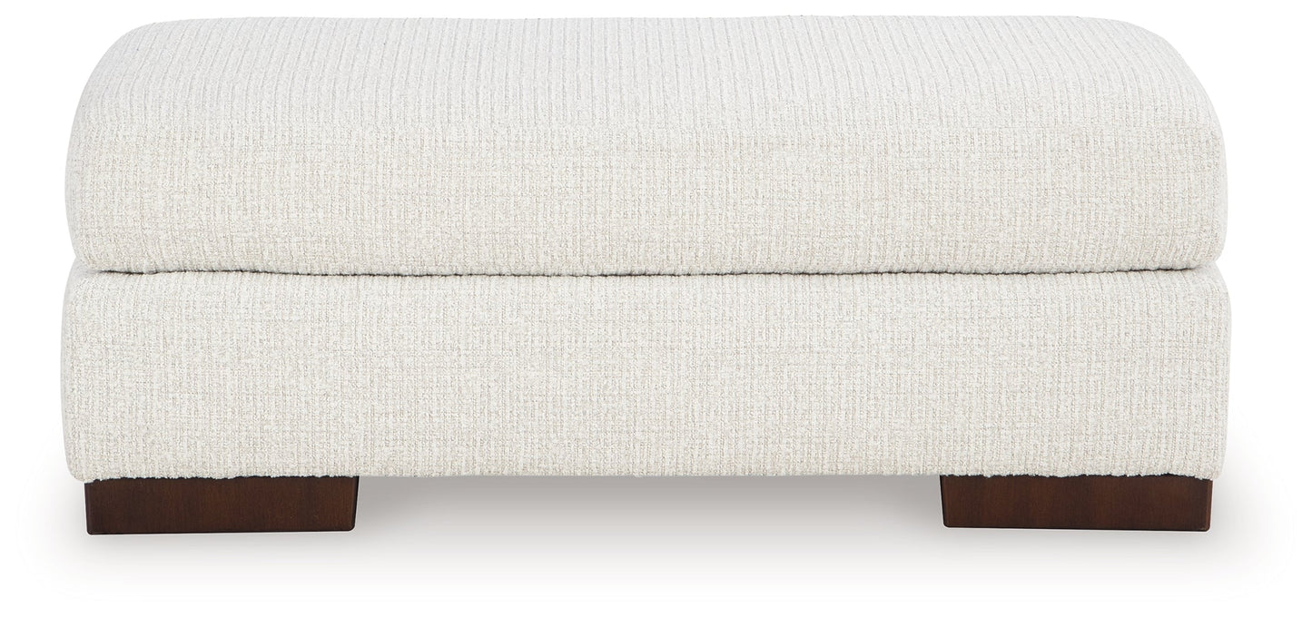 Hartside Frosted Ottoman- Viva Furn