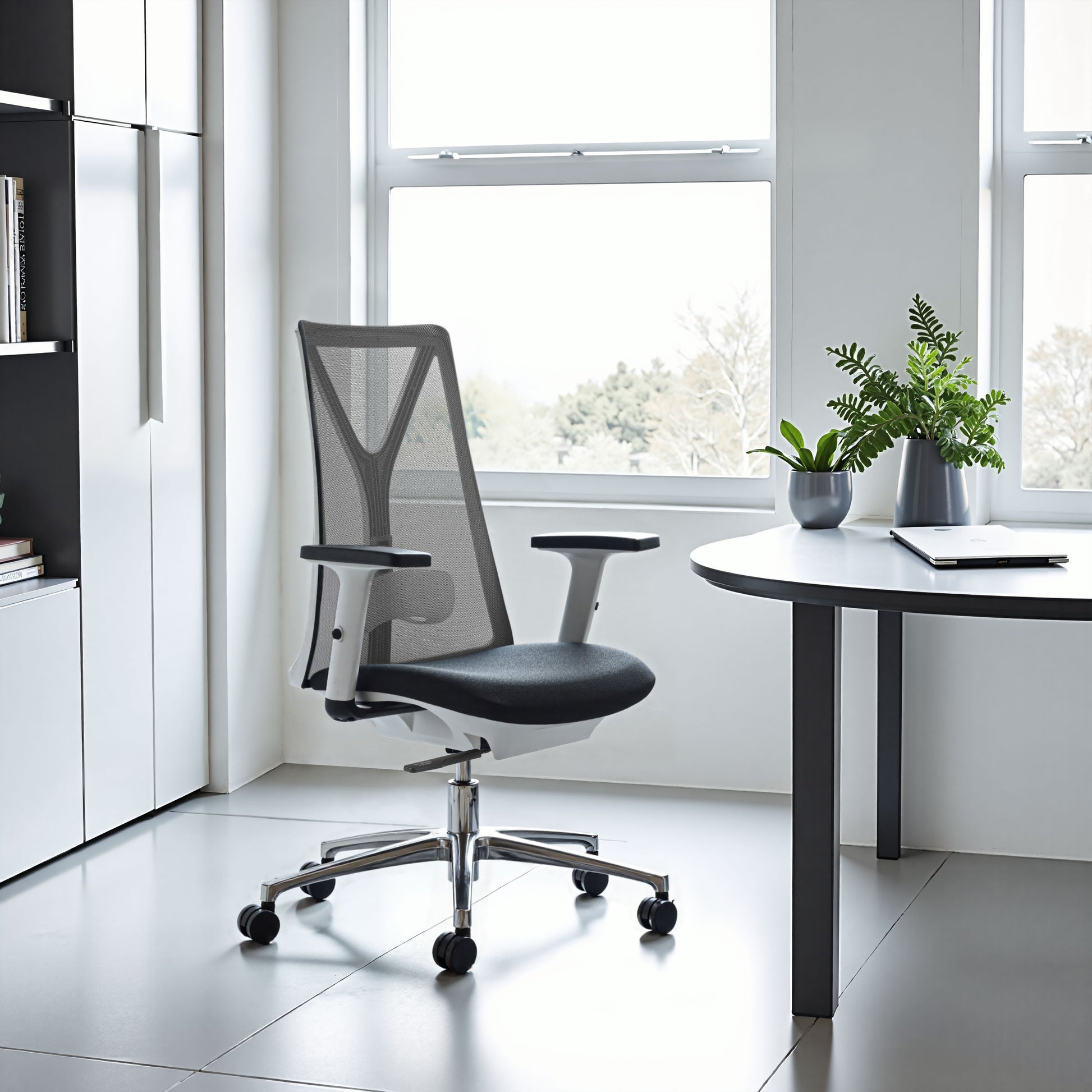 Hasso Black Office Chair - Ornate Home