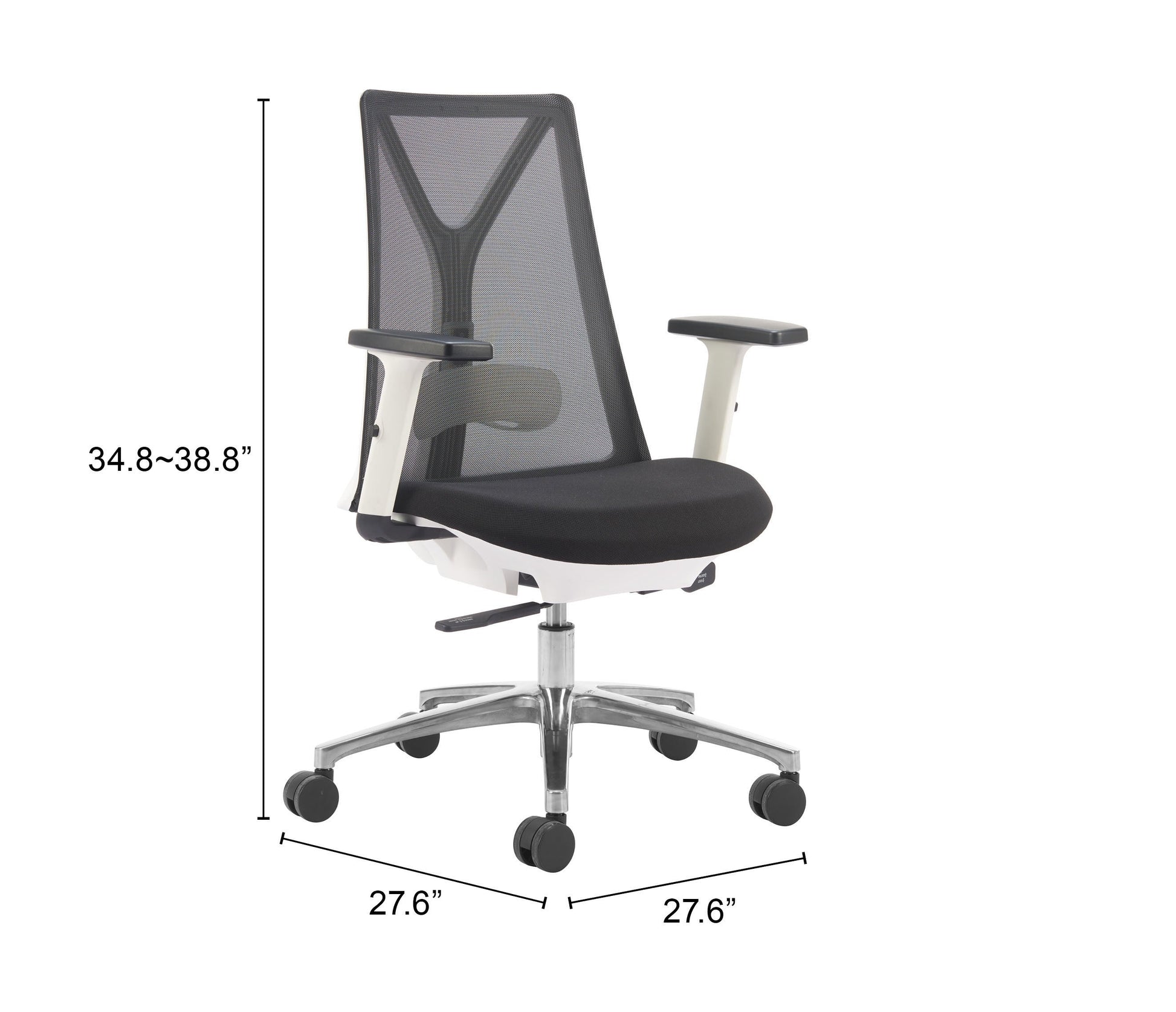 Hasso Black Office Chair - Ornate Home