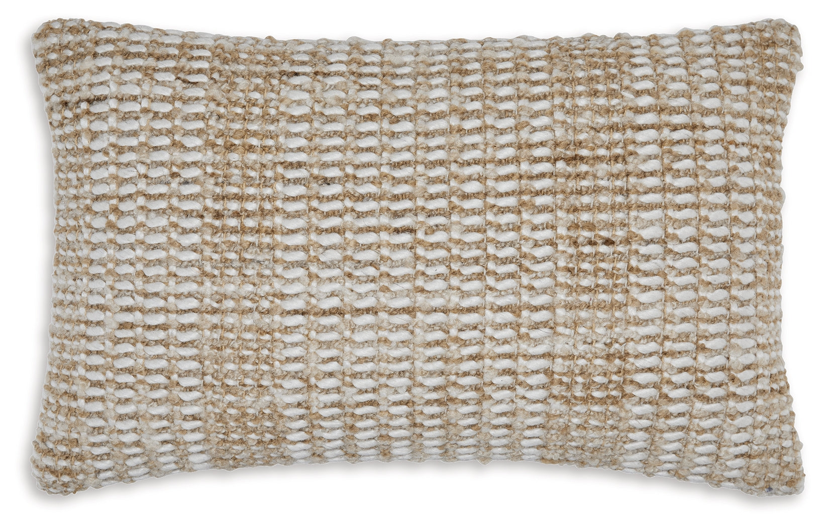 Hathby Tan/White Pillow- Viva Furn