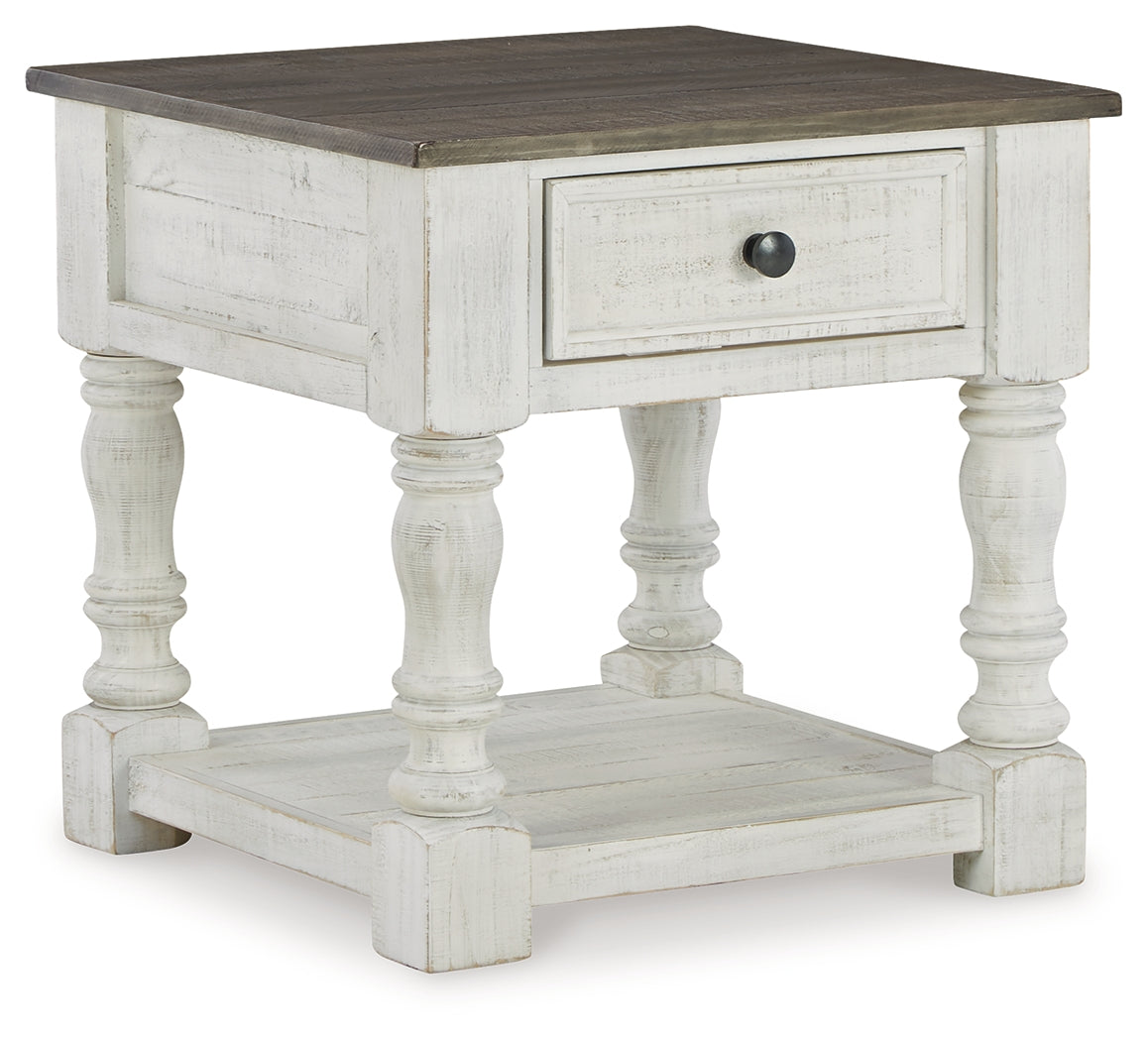 Havalance White/Gray Lift Top Coffee Table and 2 End Tables - Ornate Home