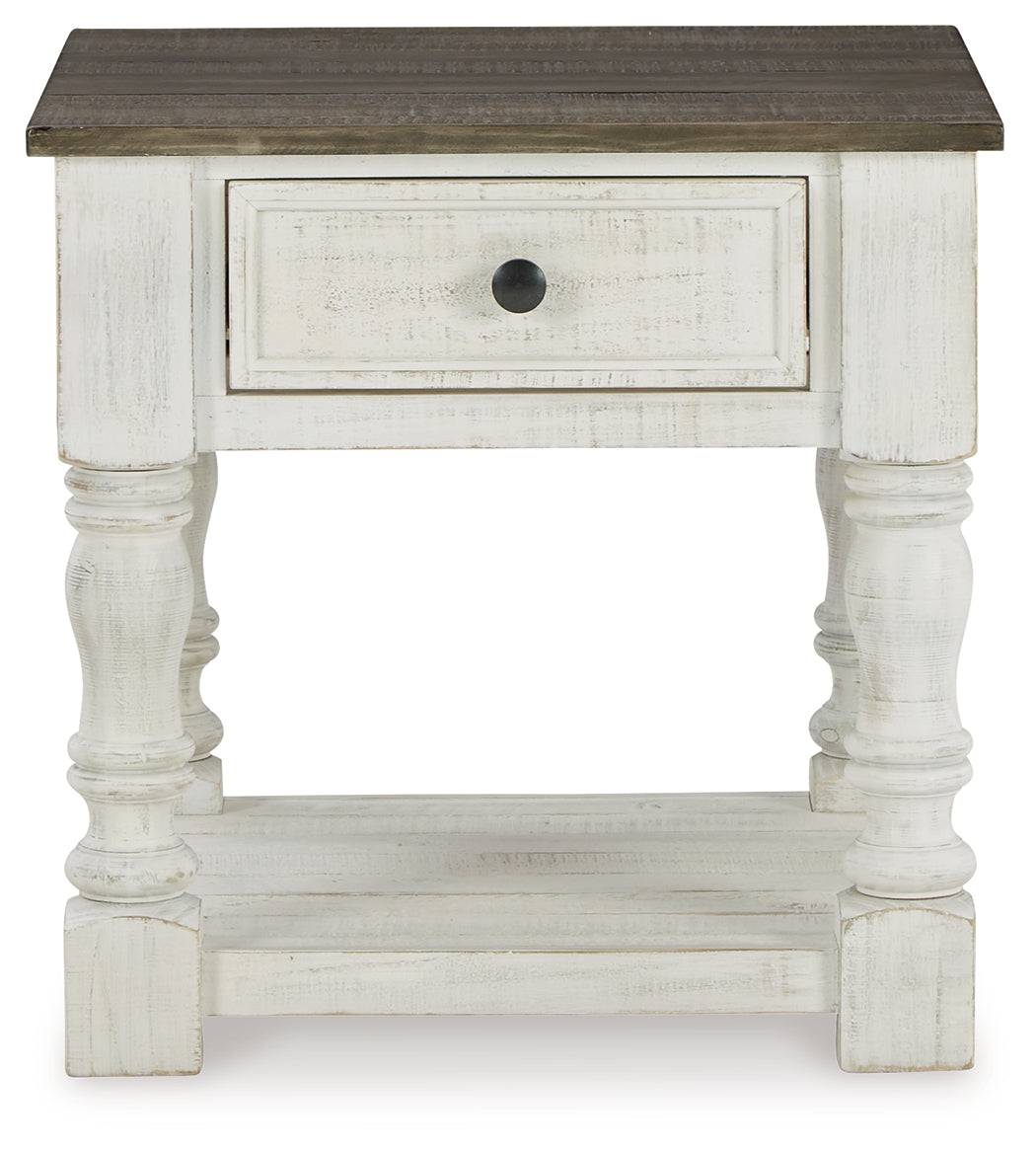 Havalance White/Gray Lift Top Coffee Table and 2 End Tables - Ornate Home