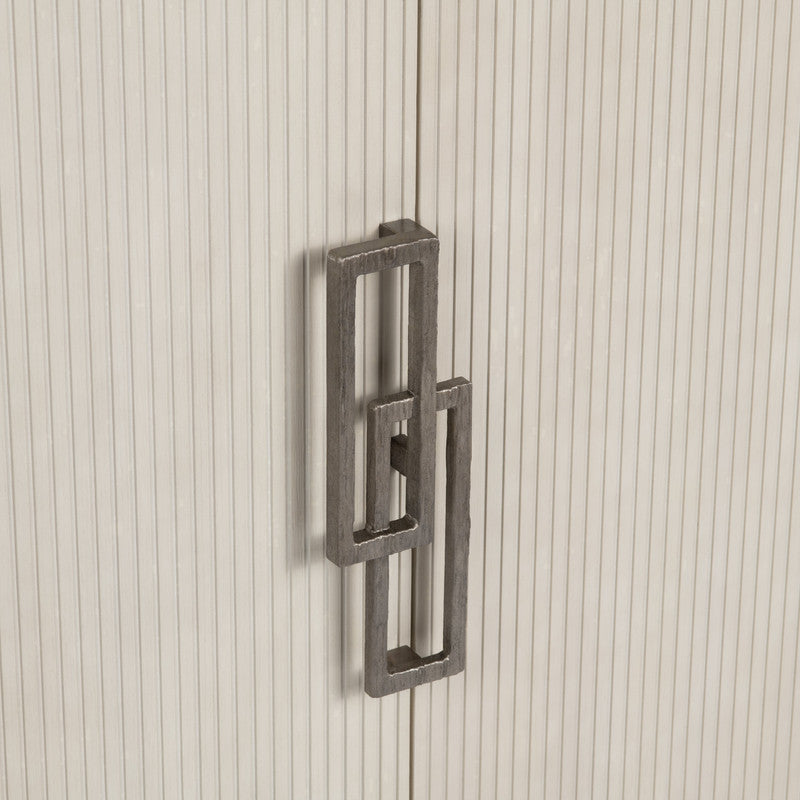 Haven Tan/Cream Two-Door Cabinet - Ornate Home