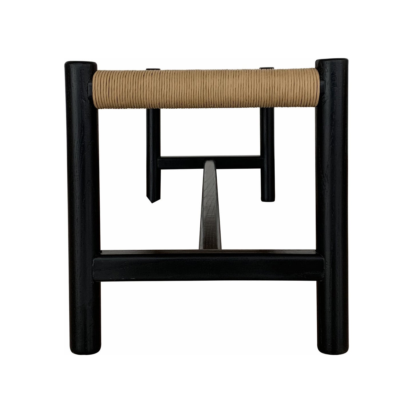 Hawthorn Black Large Bench - Ornate Home