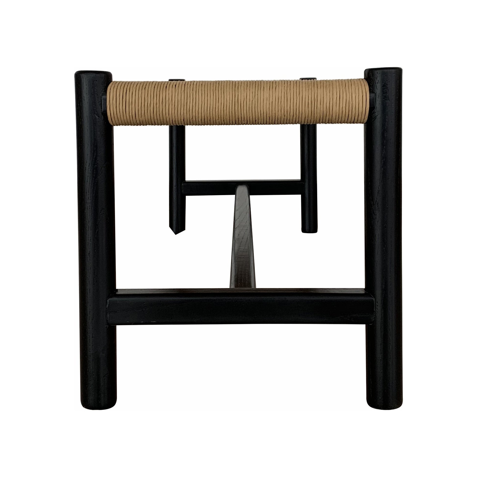 Hawthorn Black Large Bench - Ornate Home
