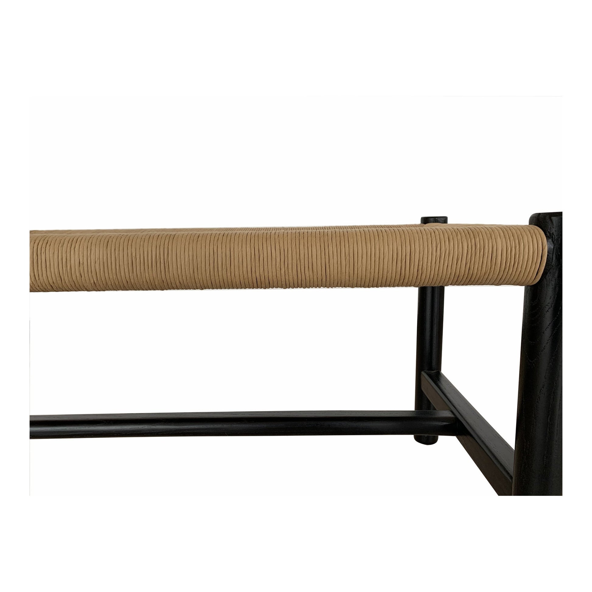 Hawthorn Black Large Bench - Ornate Home