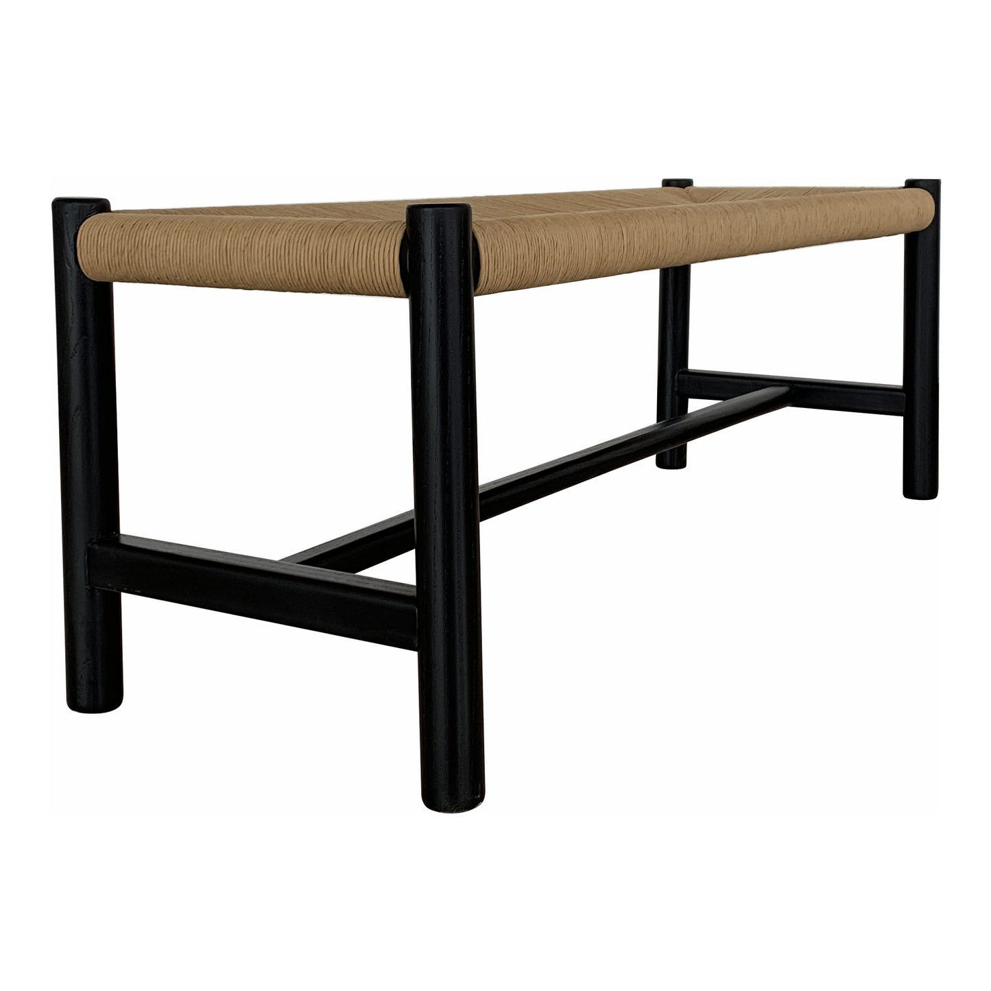 Hawthorn Black Small Bench - Ornate Home