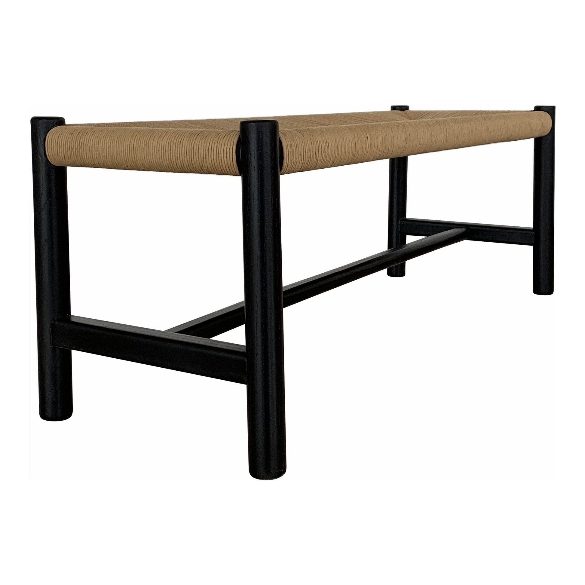 Hawthorn Black Small Bench - Ornate Home