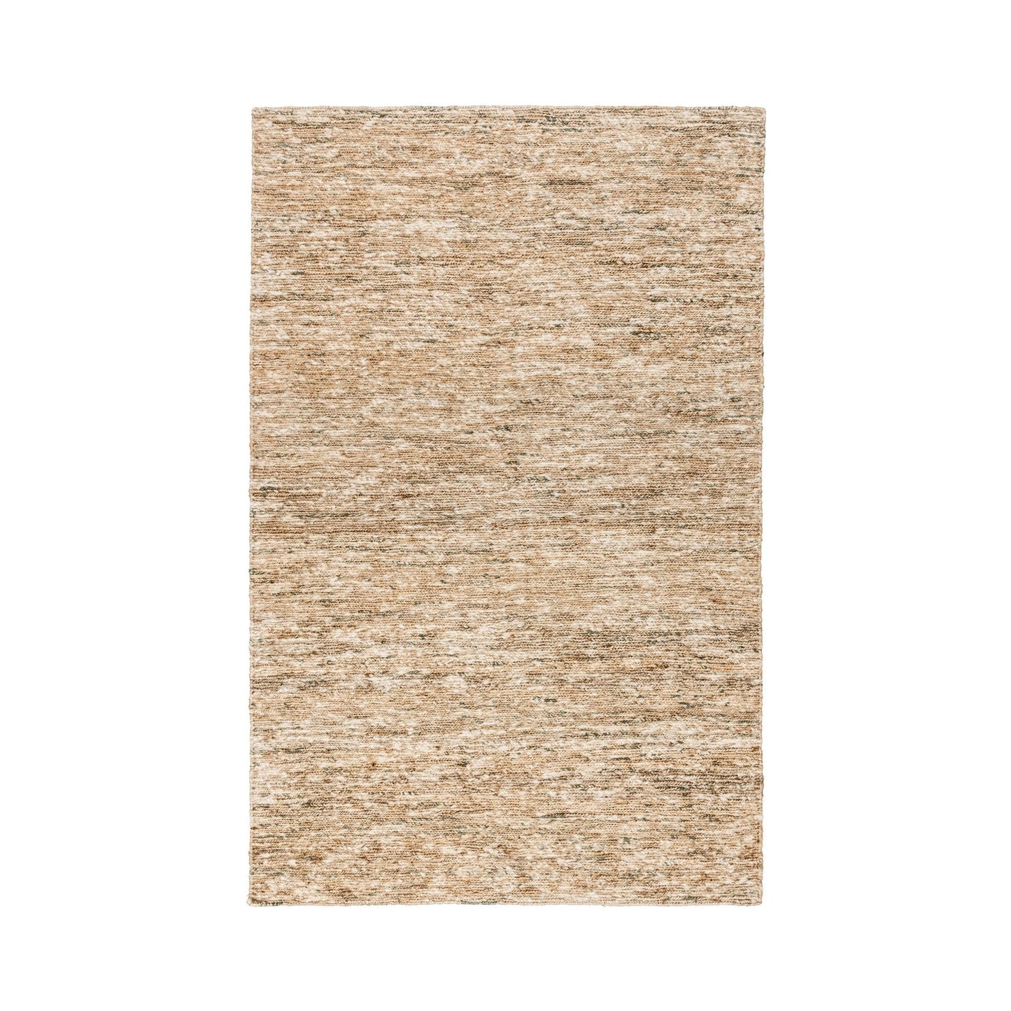 Hayward Soumak Jute Natural/Green Rug - Ornate Home