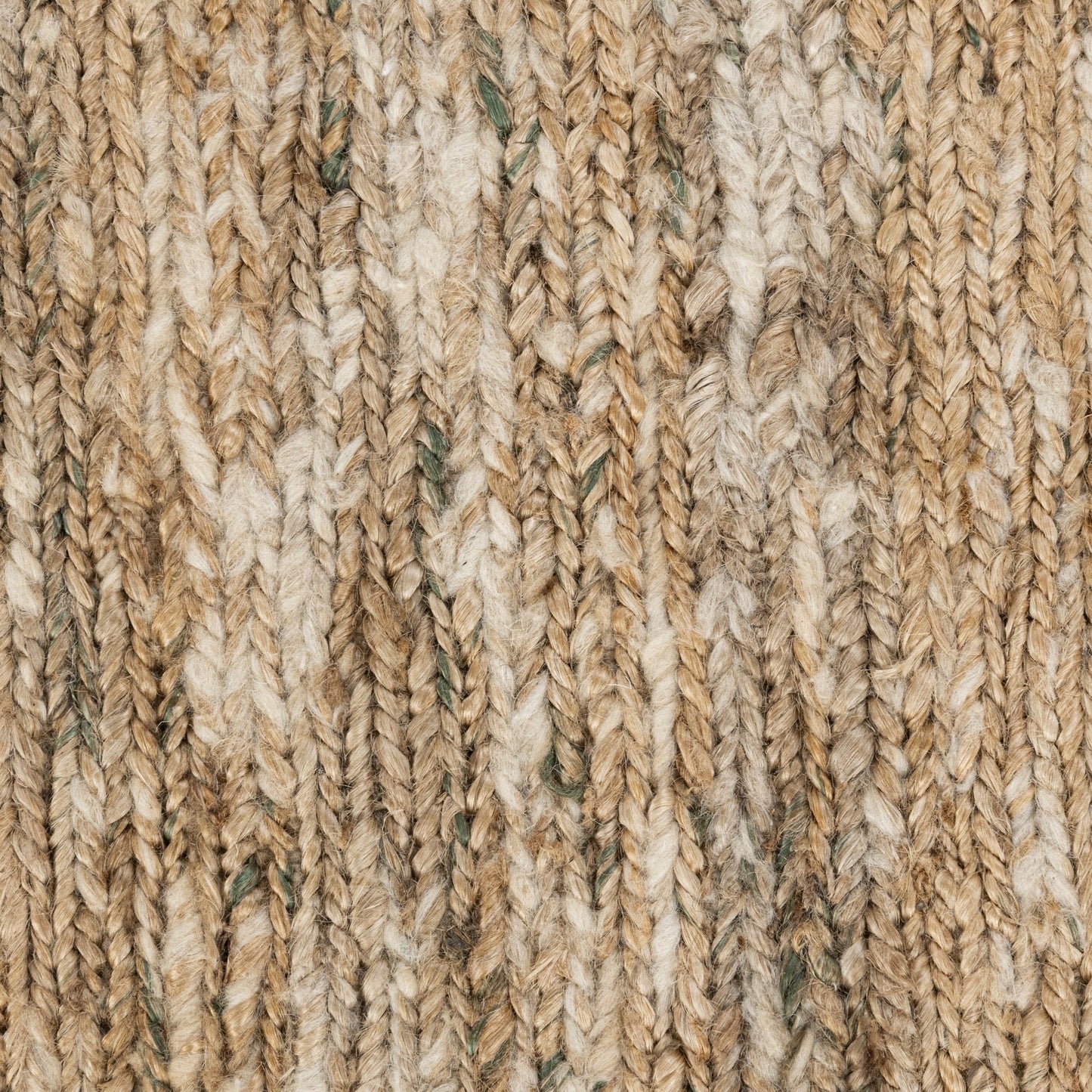 Hayward Soumak Jute Natural/Green Rug - Ornate Home