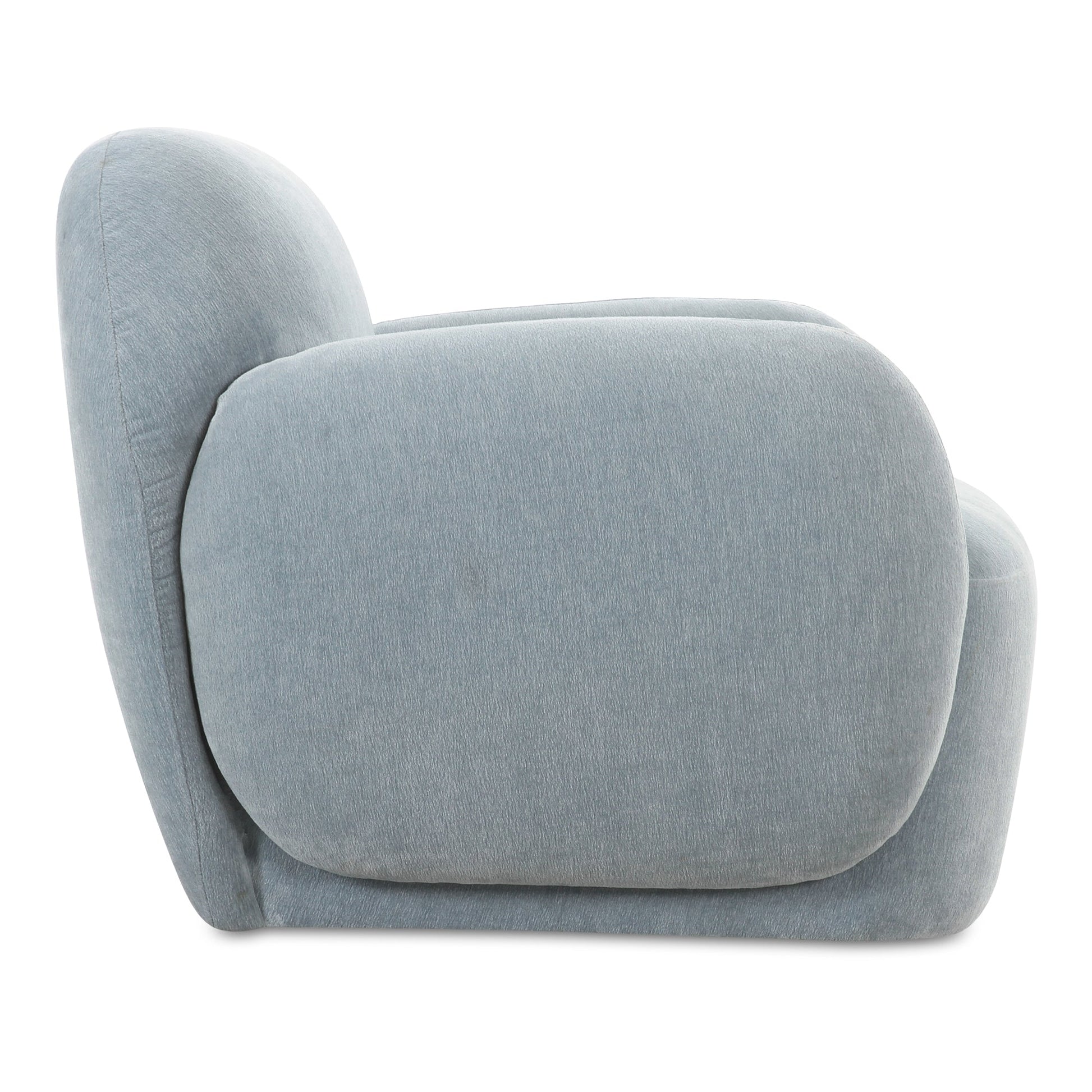 Hazel Light Blue Lounge Chair - Ornate Home