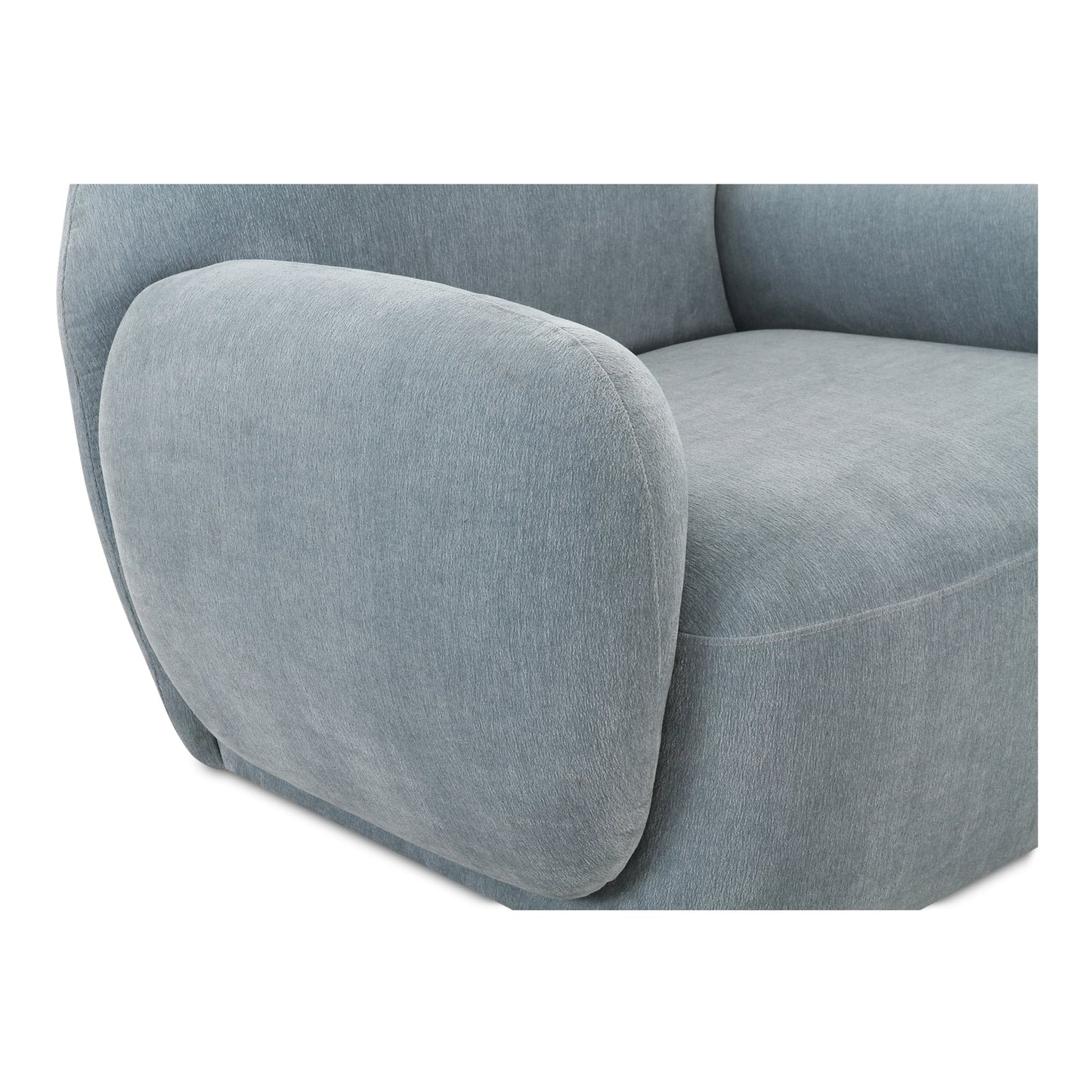 Hazel Light Blue Lounge Chair - Ornate Home