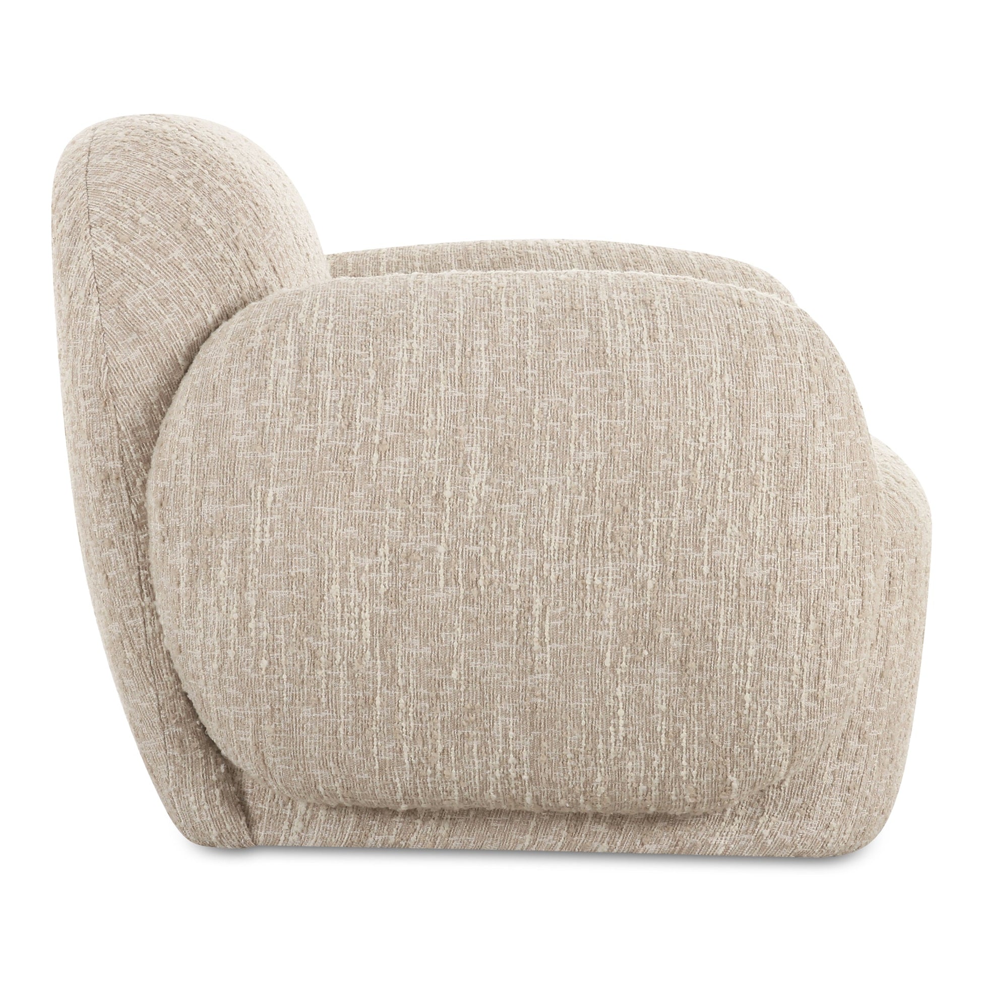 Hazel Off White Lounge Chair - Ornate Home
