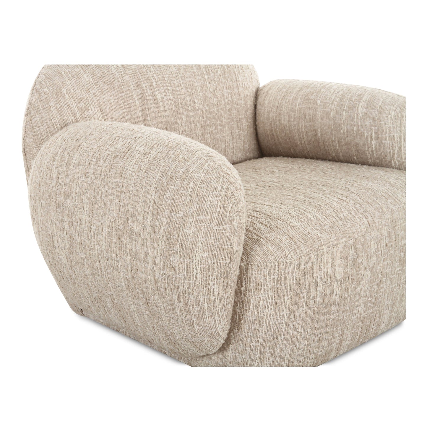 Hazel Off White Lounge Chair - Ornate Home