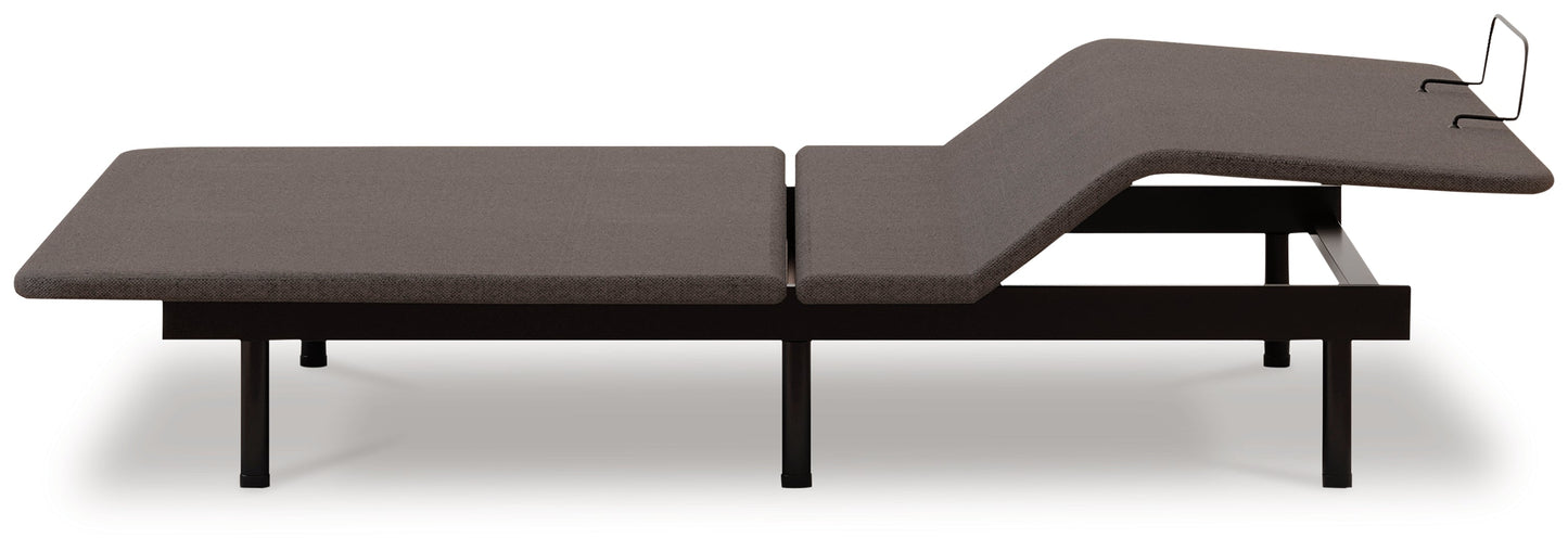 Head/Foot Model - Good Charcoal Gray Queen Adjustable Base- Viva Furn