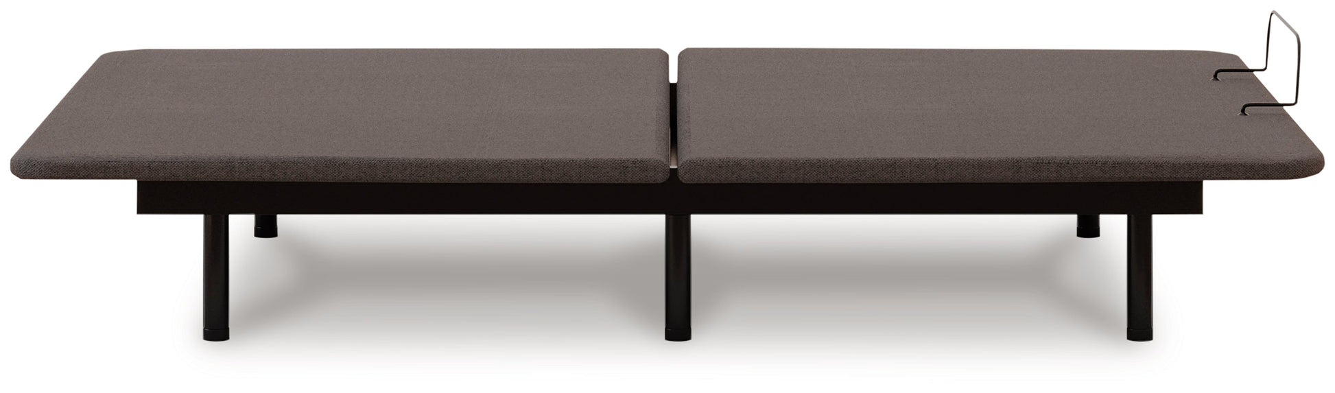Head/Foot Model - Good Charcoal Gray Queen Adjustable Base- Viva Furn