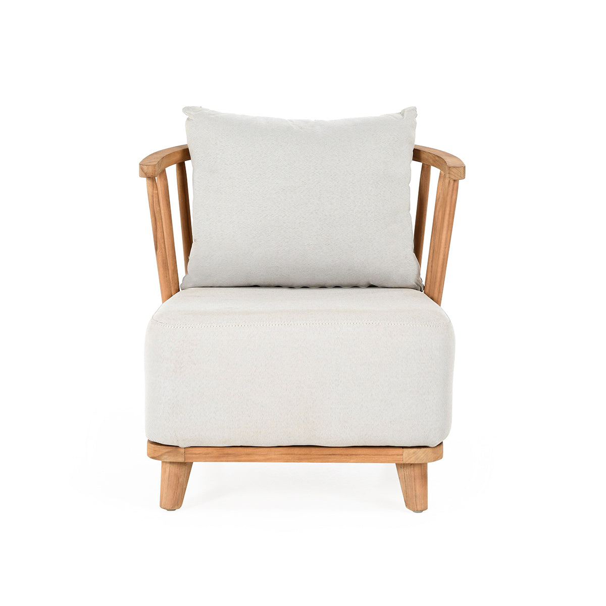 Hearst Natural Outdoor Accent Chair - Ornate Home