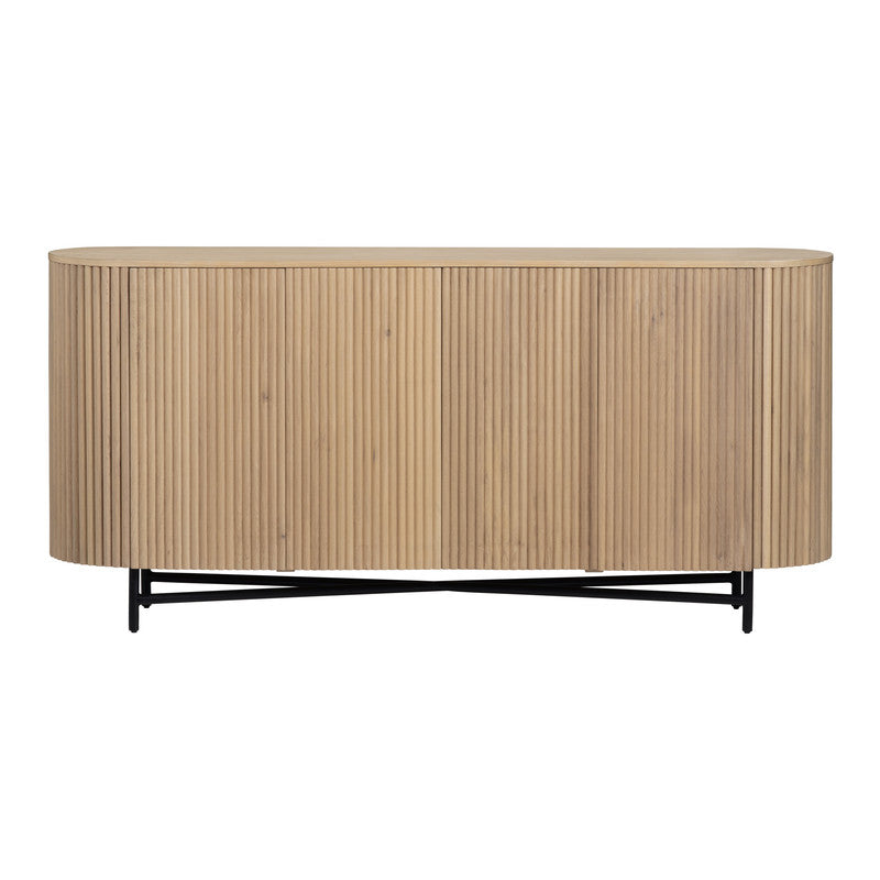 Henley Brown/Black Sideboard - Ornate Home