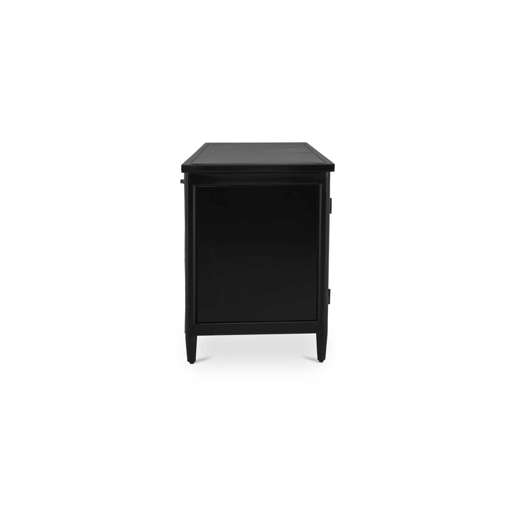 Henry Black Metal Media Unit - Ornate Home