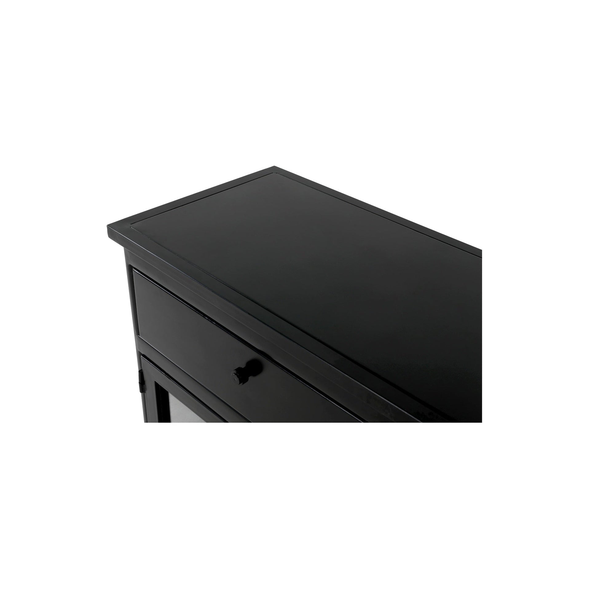 Henry Black Metal Sideboard - Ornate Home