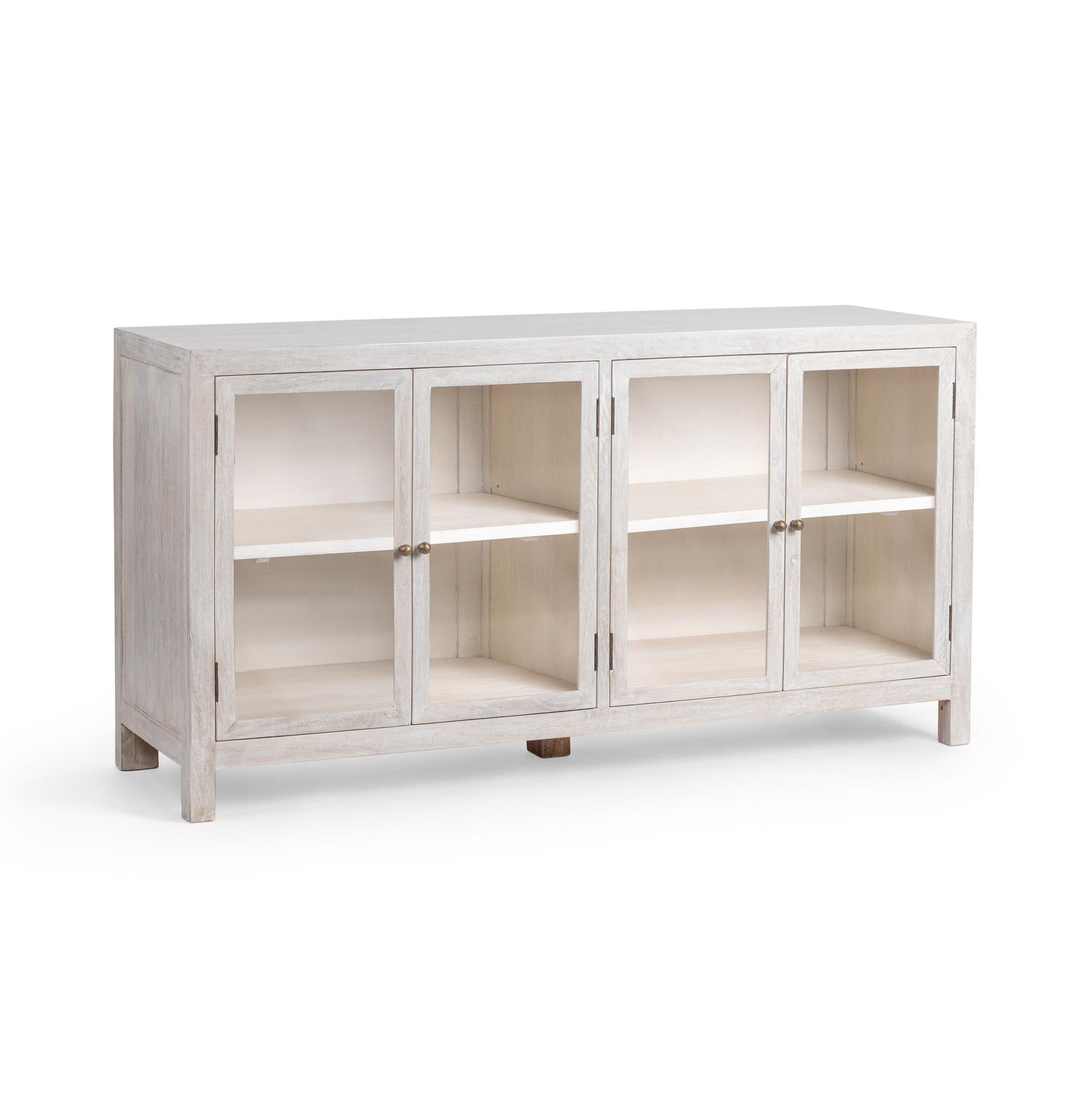 Hera Creamwood 4 Door Buffet - Ornate Home