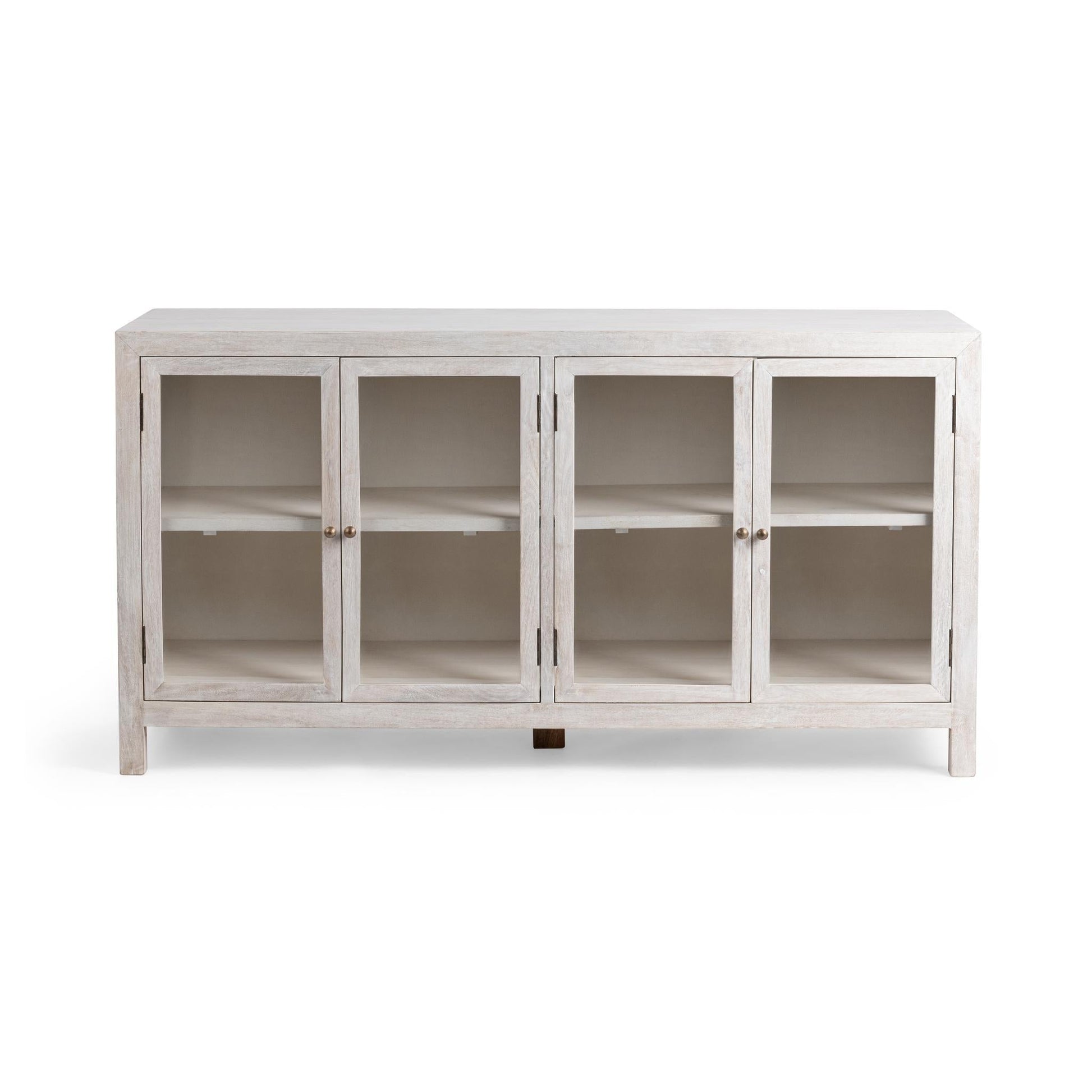 Hera Creamwood 4 Door Buffet - Ornate Home