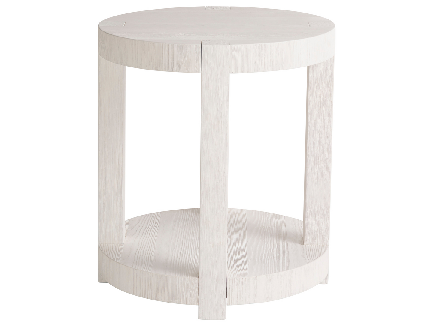 Hermosa White Sand End Table - Ornate Home
