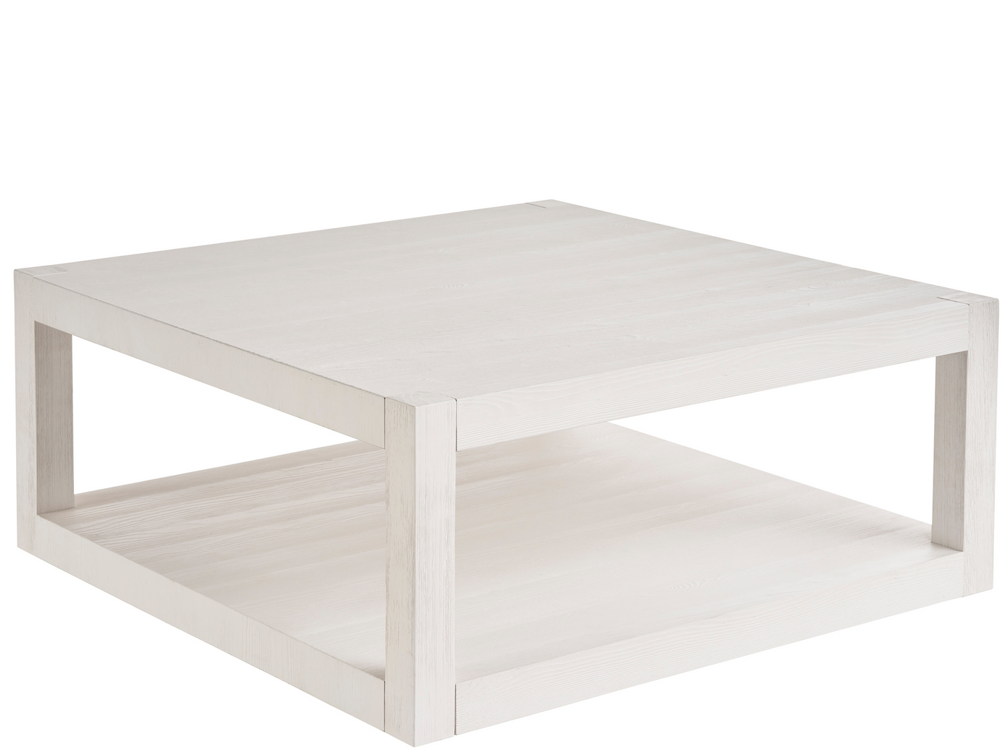 Hermosa White Sand Square Cocktail Table - Ornate Home