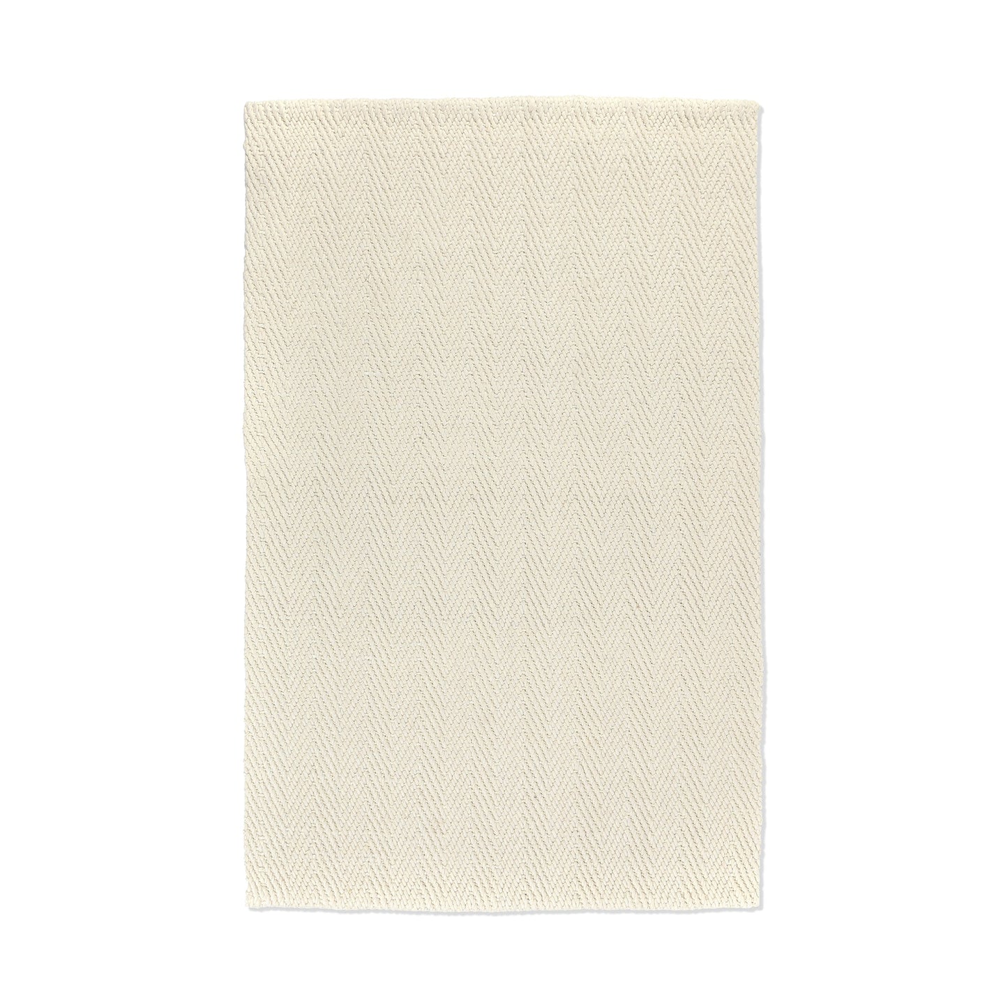 Herringbone Wool/Jute Ivory Rug - Ornate Home