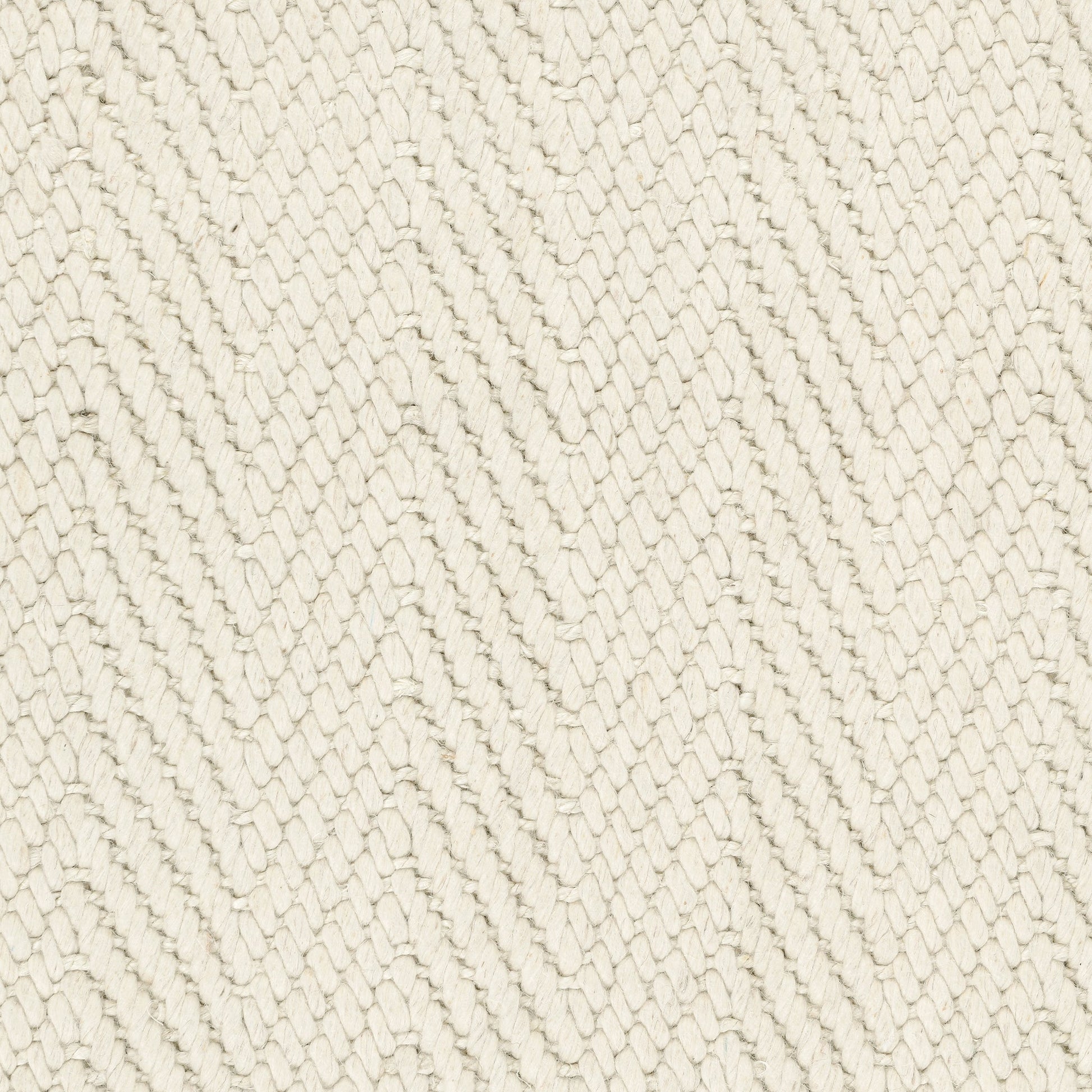 Herringbone Wool/Jute Ivory Rug - Ornate Home