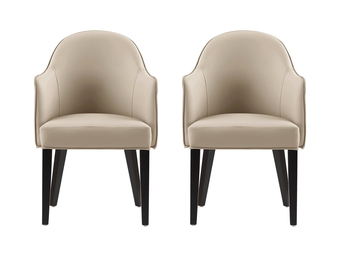 Hillman Dining Armchair in Sand (set of 2) - Ornate Home