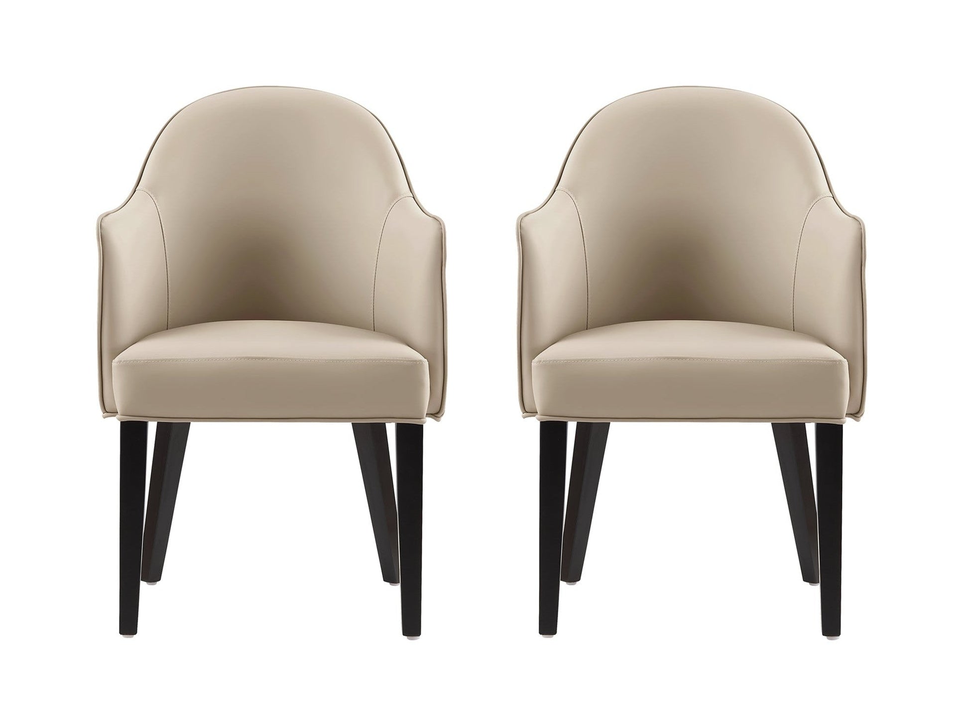 Hillman Dining Armchair in Sand (set of 2) - Ornate Home