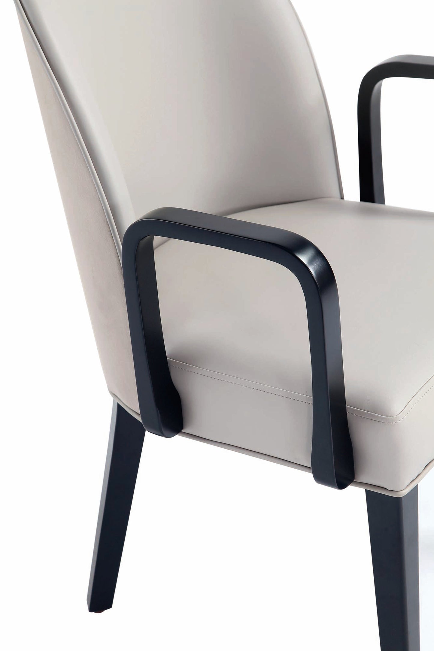 Hillman Dining Side and Arm Chairs in Light Grey (set of 6) - Ornate Home