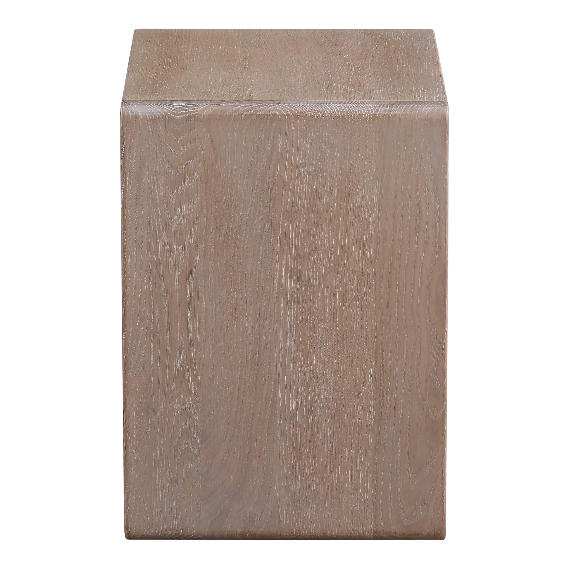 Hiroki White Oak Accent Table - Ornate Home