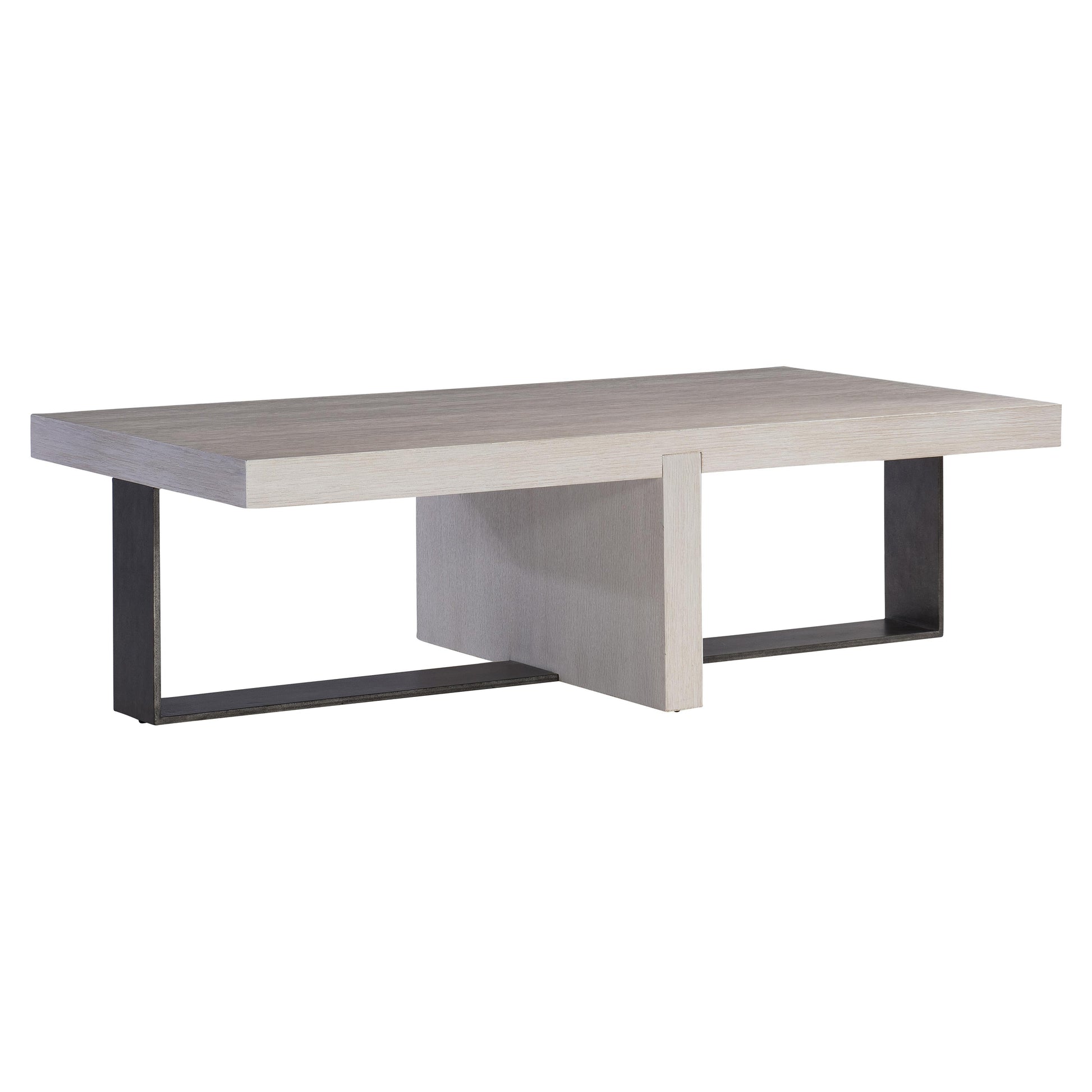 Hoban Weathered Bone Cocktail Table - Ornate Home