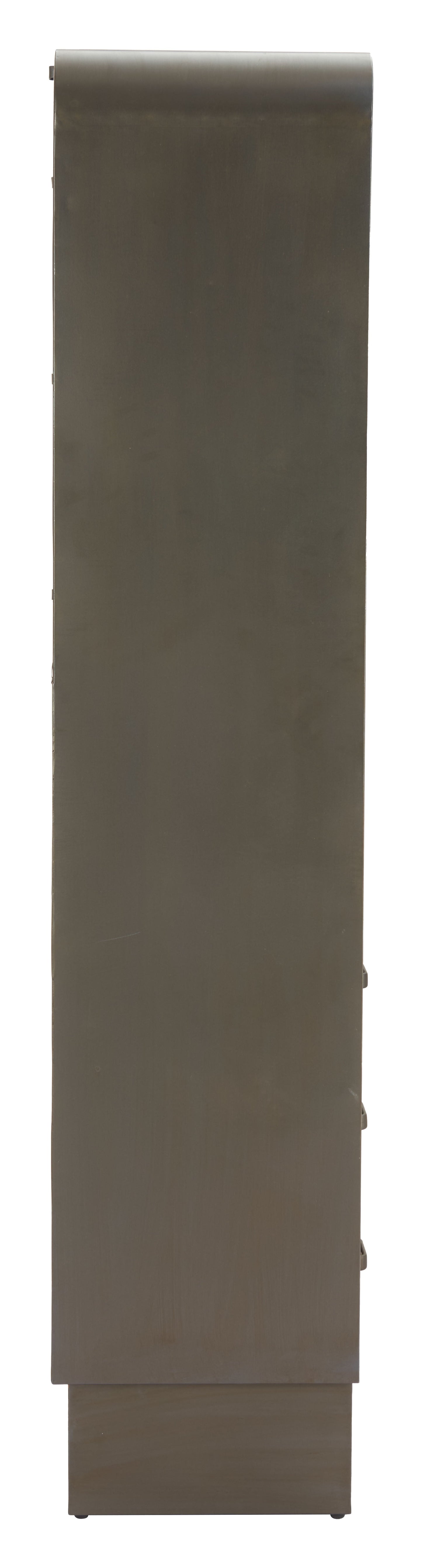 Hole Bronze Bar Cabinet - Ornate Home