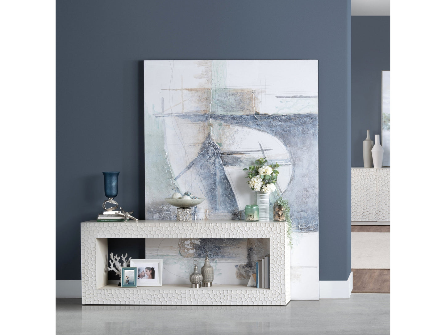 Holland Green/Blue Canvas - Ornate Home