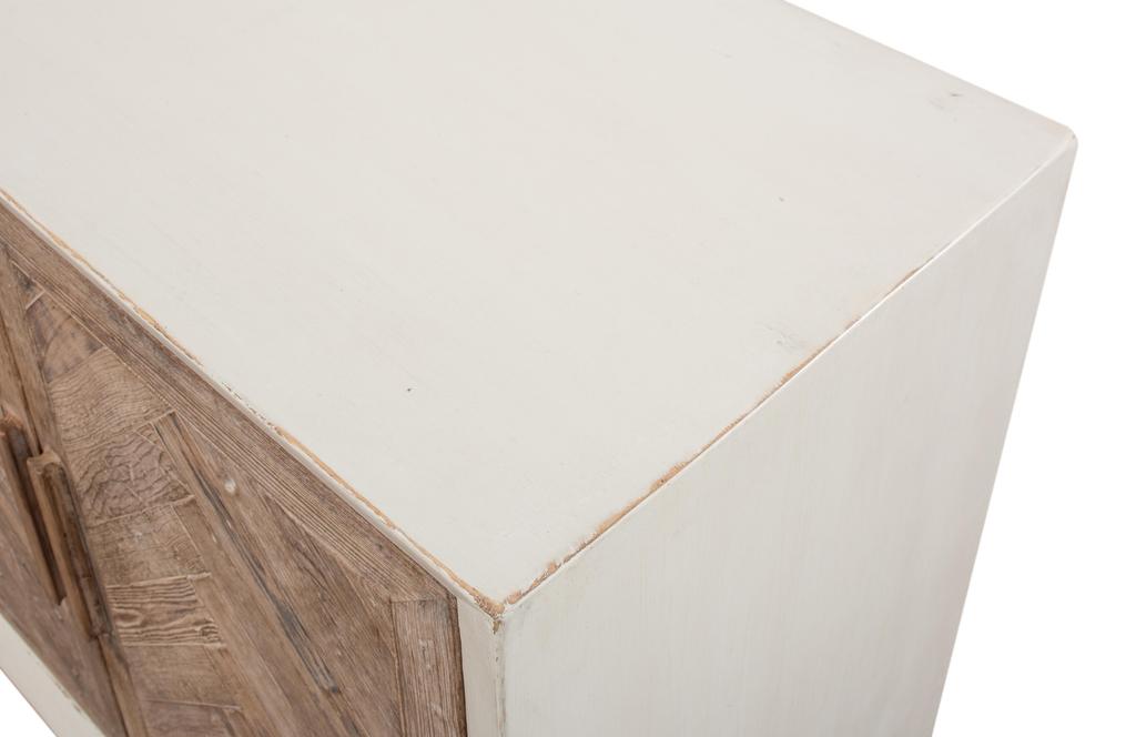 Hollis White 4 Door Sideboard - Ornate Home