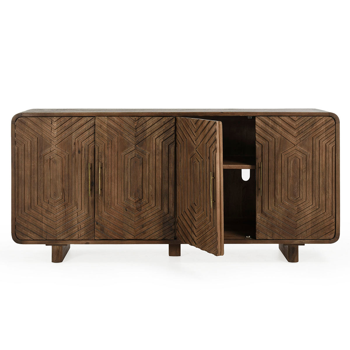 Holmes Artisan Brown Sideboard - Ornate Home