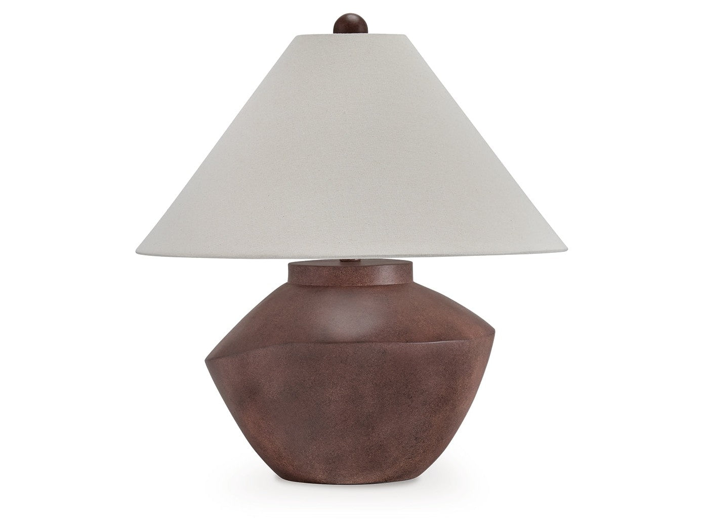 Honsworth Antique Brown Poly Table Lamp (1/CN)- Viva Furn
