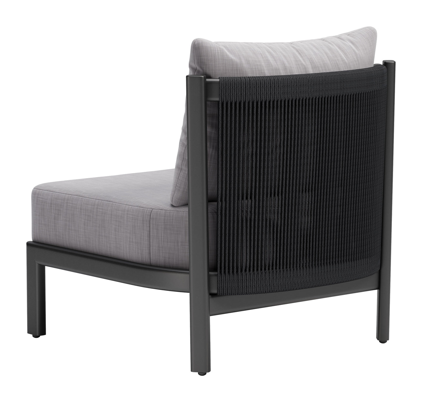 Horizon Gray Outdoor Accent Chair - Ornate Home