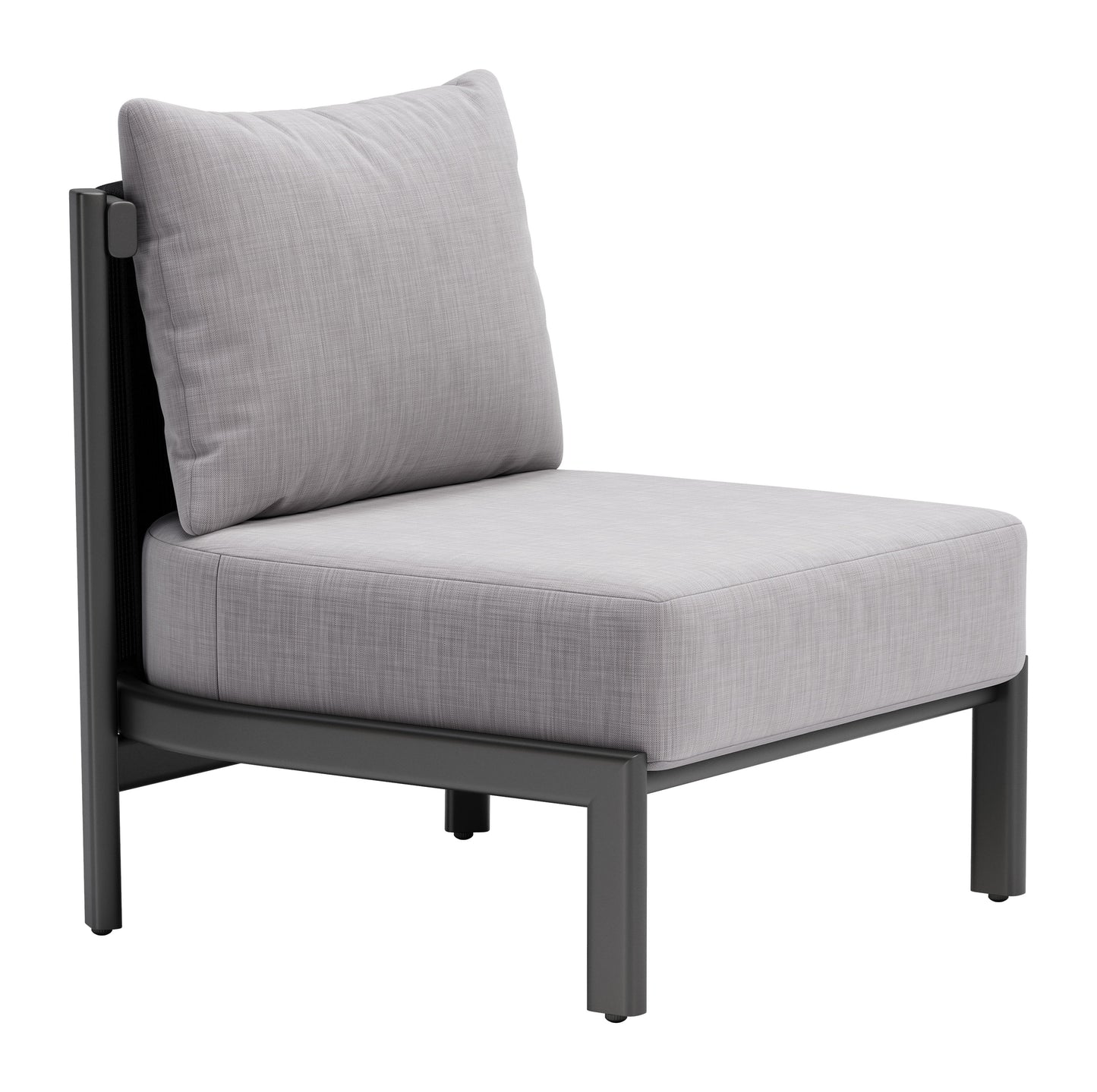 Horizon Gray Outdoor Accent Chair - Ornate Home