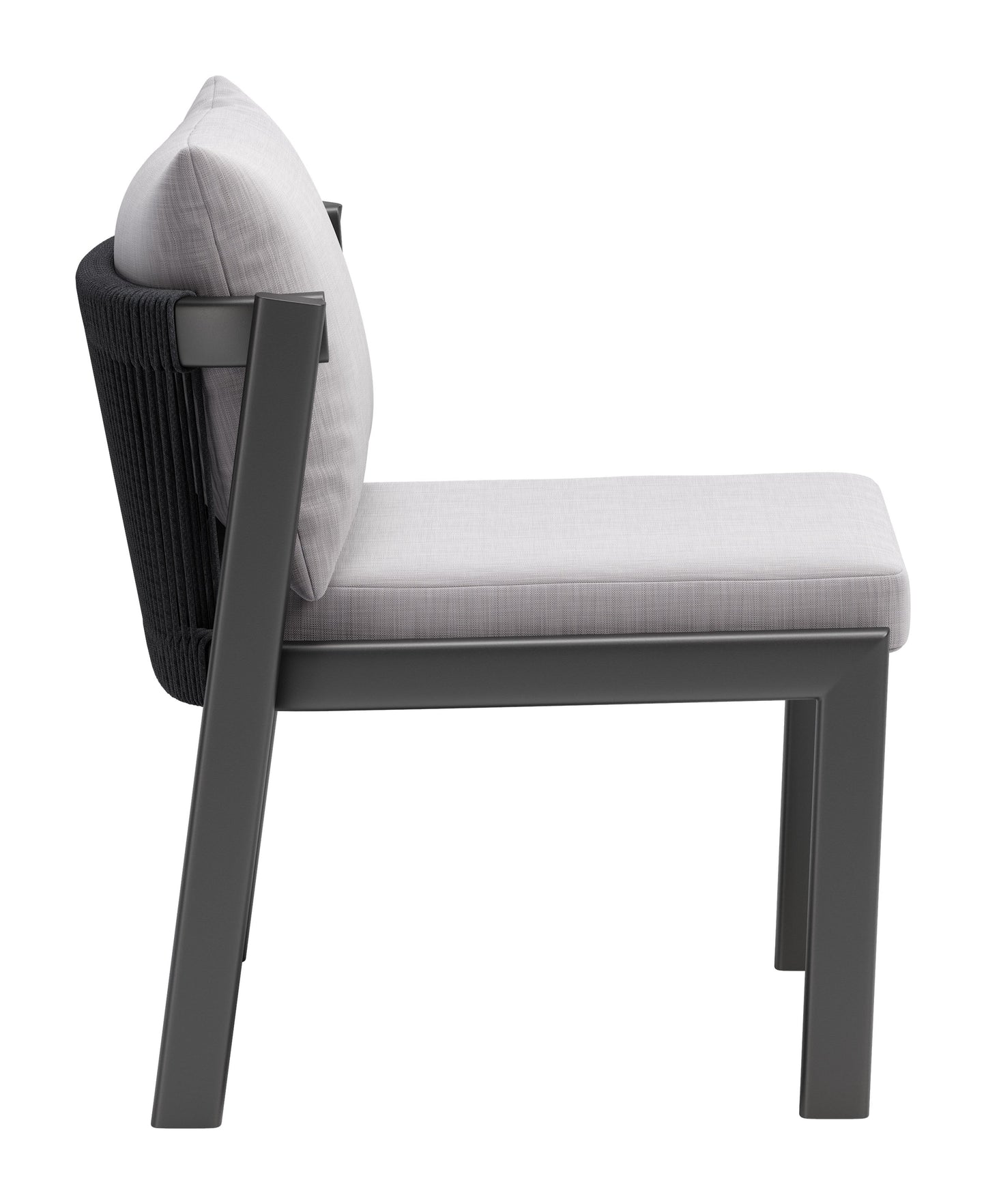 Horizon Gray Outdoor Dining Chair (Set of 2) - Ornate Home