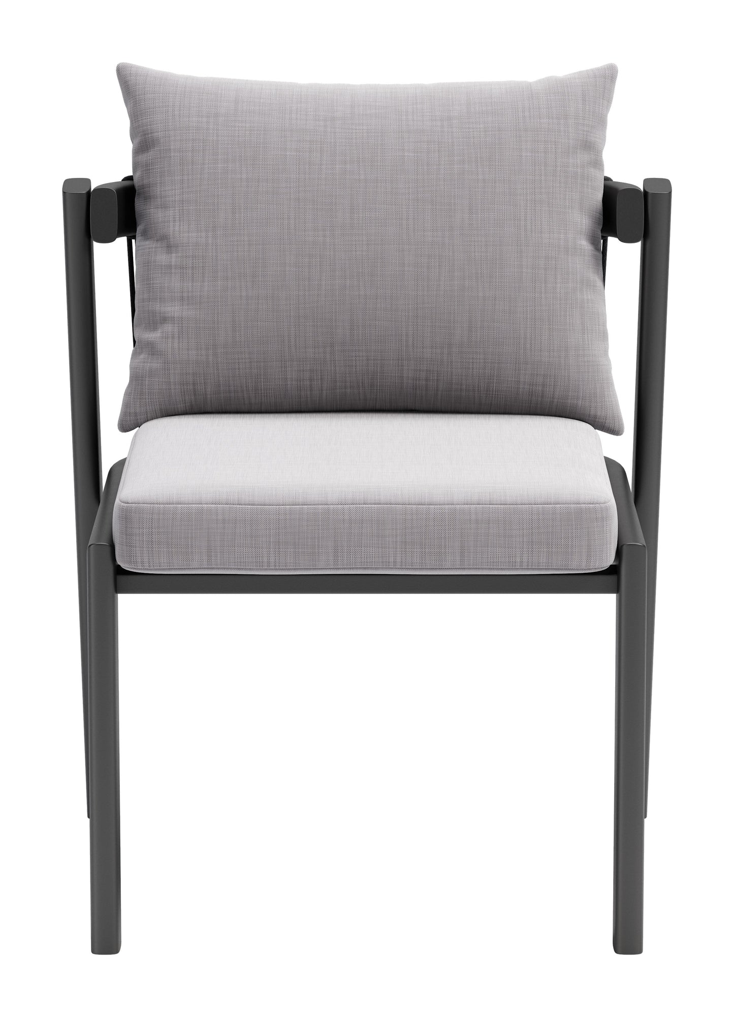 Horizon Gray Outdoor Dining Chair (Set of 2) - Ornate Home