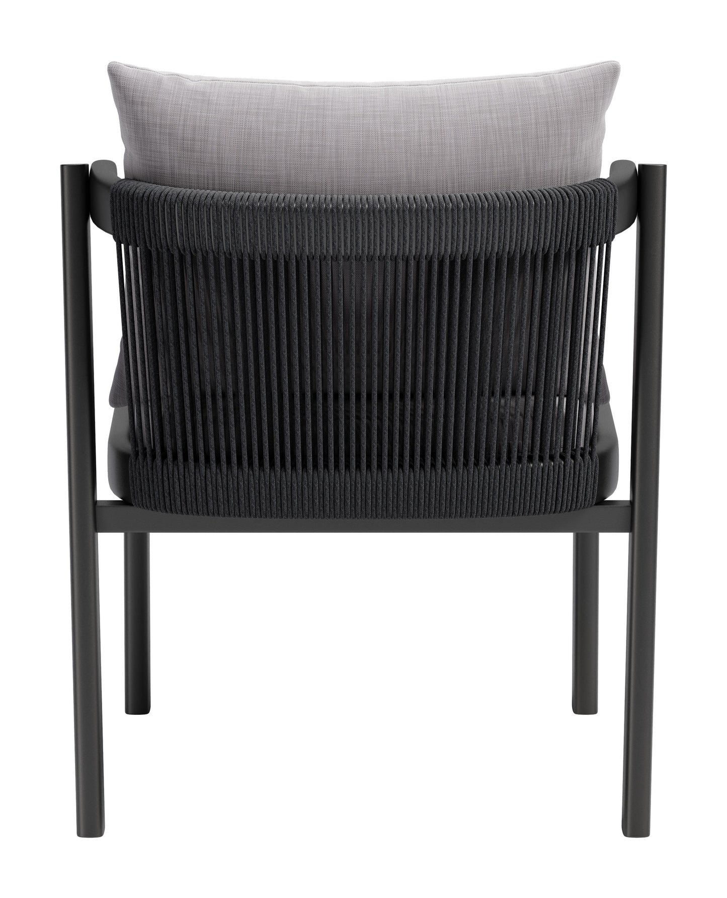Horizon Gray Outdoor Dining Chair (Set of 2) - Ornate Home