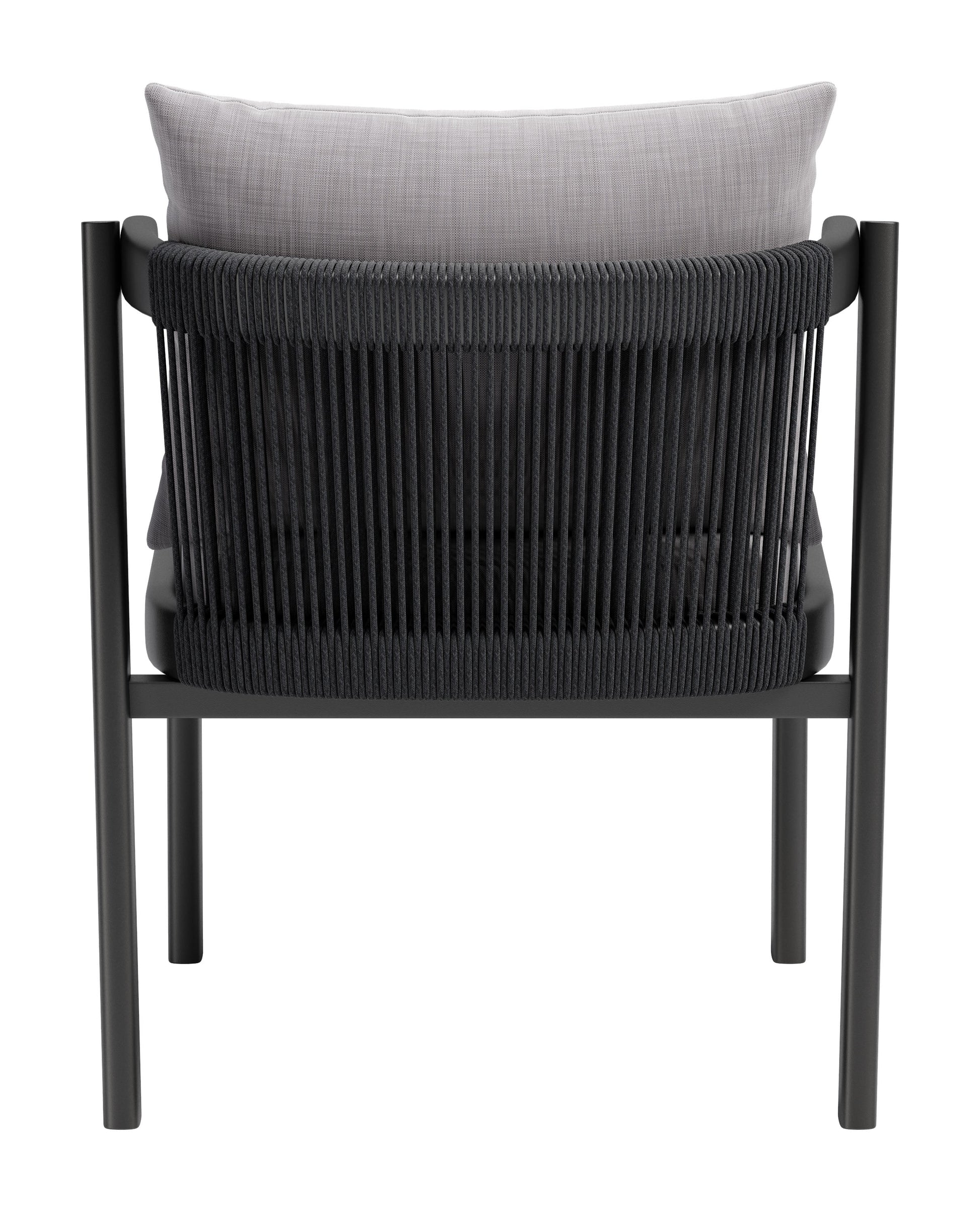 Horizon Gray Outdoor Dining Chair (Set of 2) - Ornate Home