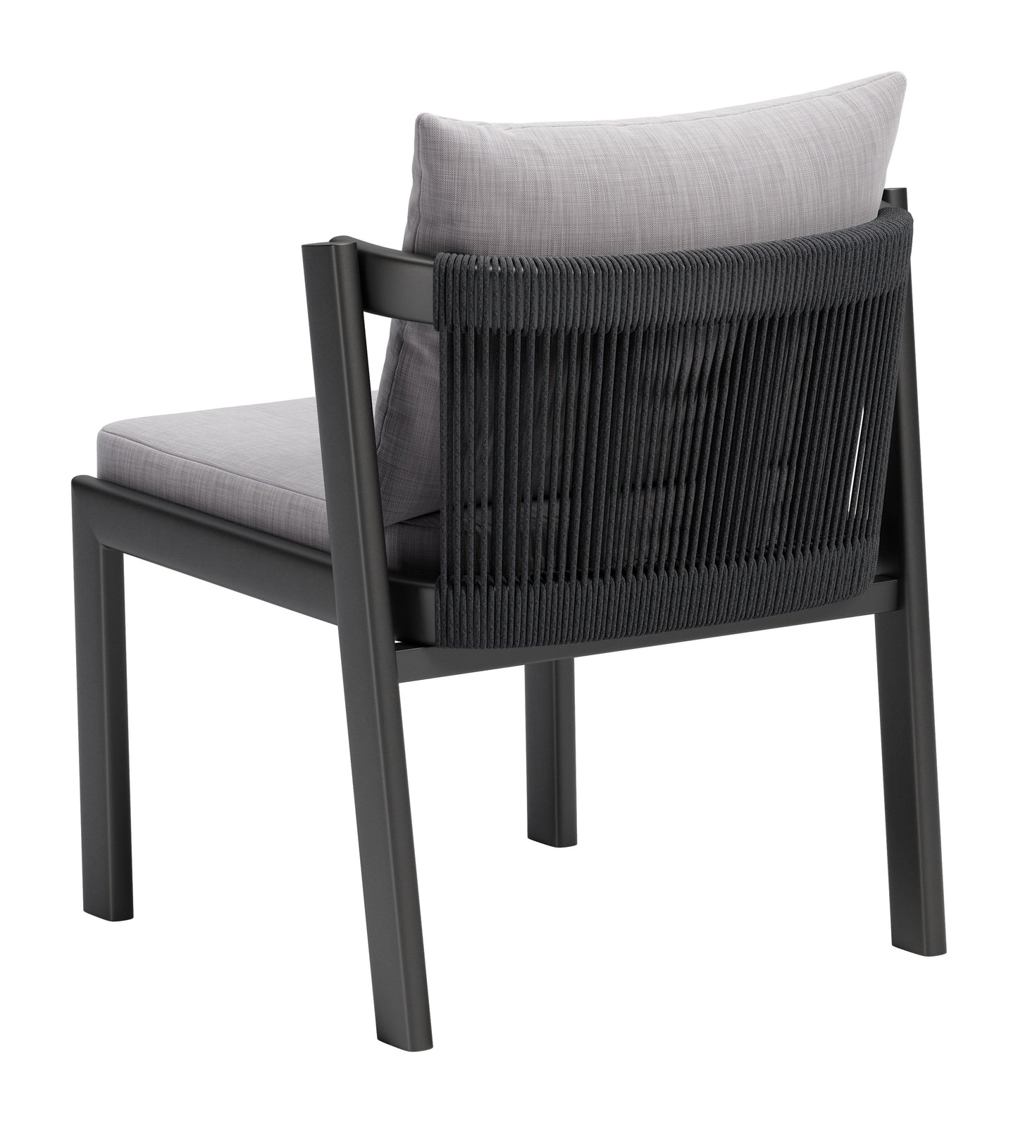 Horizon Gray Outdoor Dining Chair (Set of 2) - Ornate Home