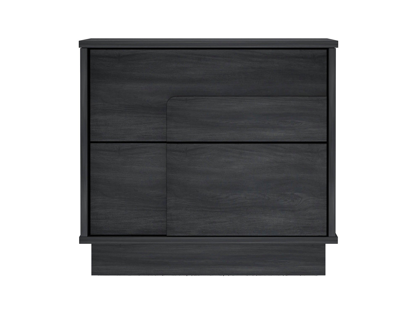 Horizon Nightstand in Charcoal Grey - Ornate Home