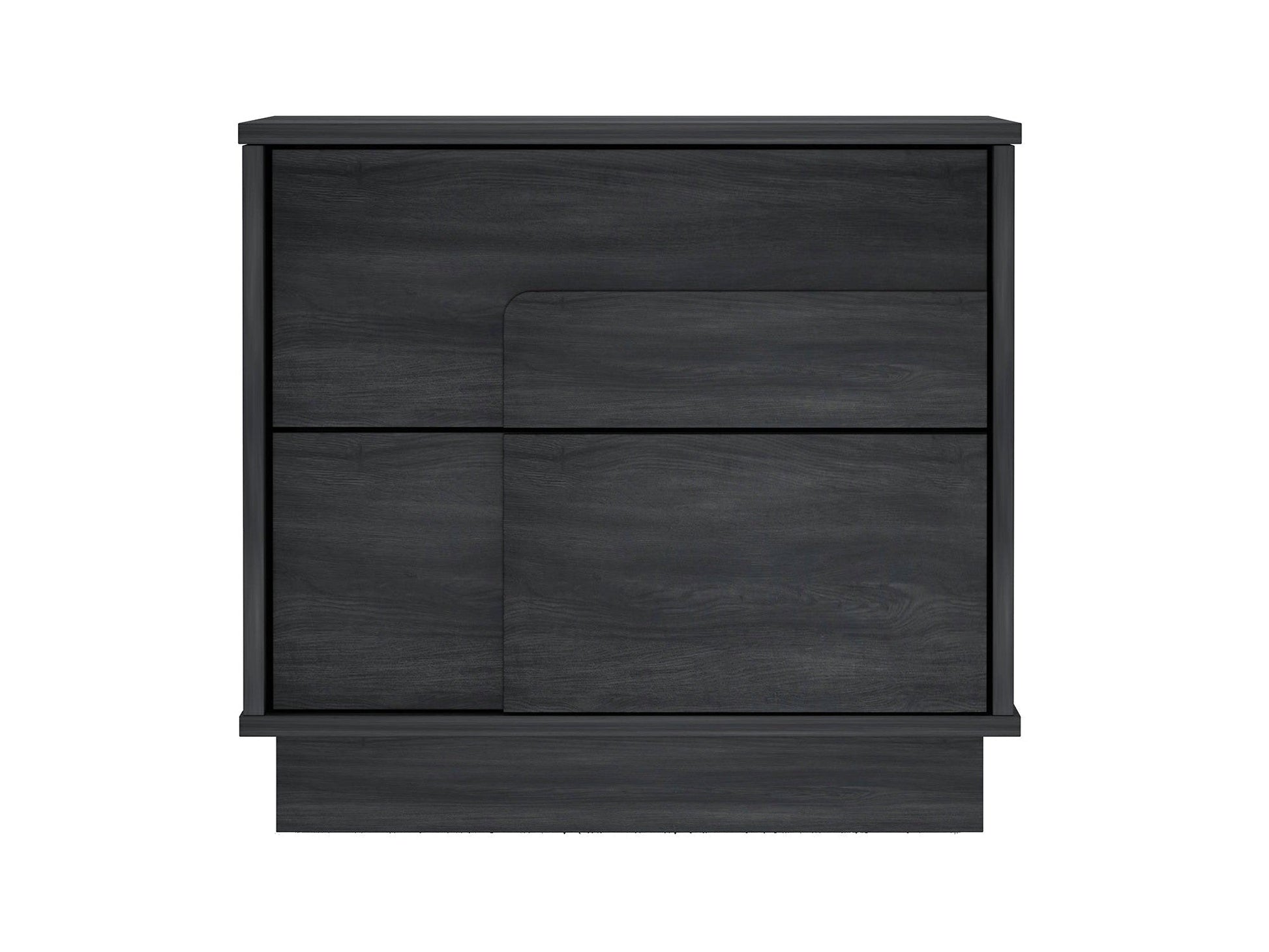 Horizon Nightstand in Charcoal Grey - Ornate Home